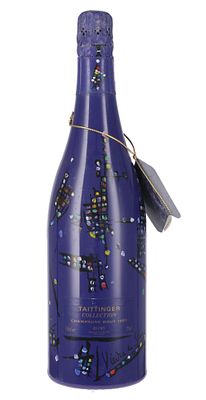 Champagne - Taittinger 1983 1 BouteilleEdition limit&eacute;e Collaboration avec l'artiste Vieira Da 