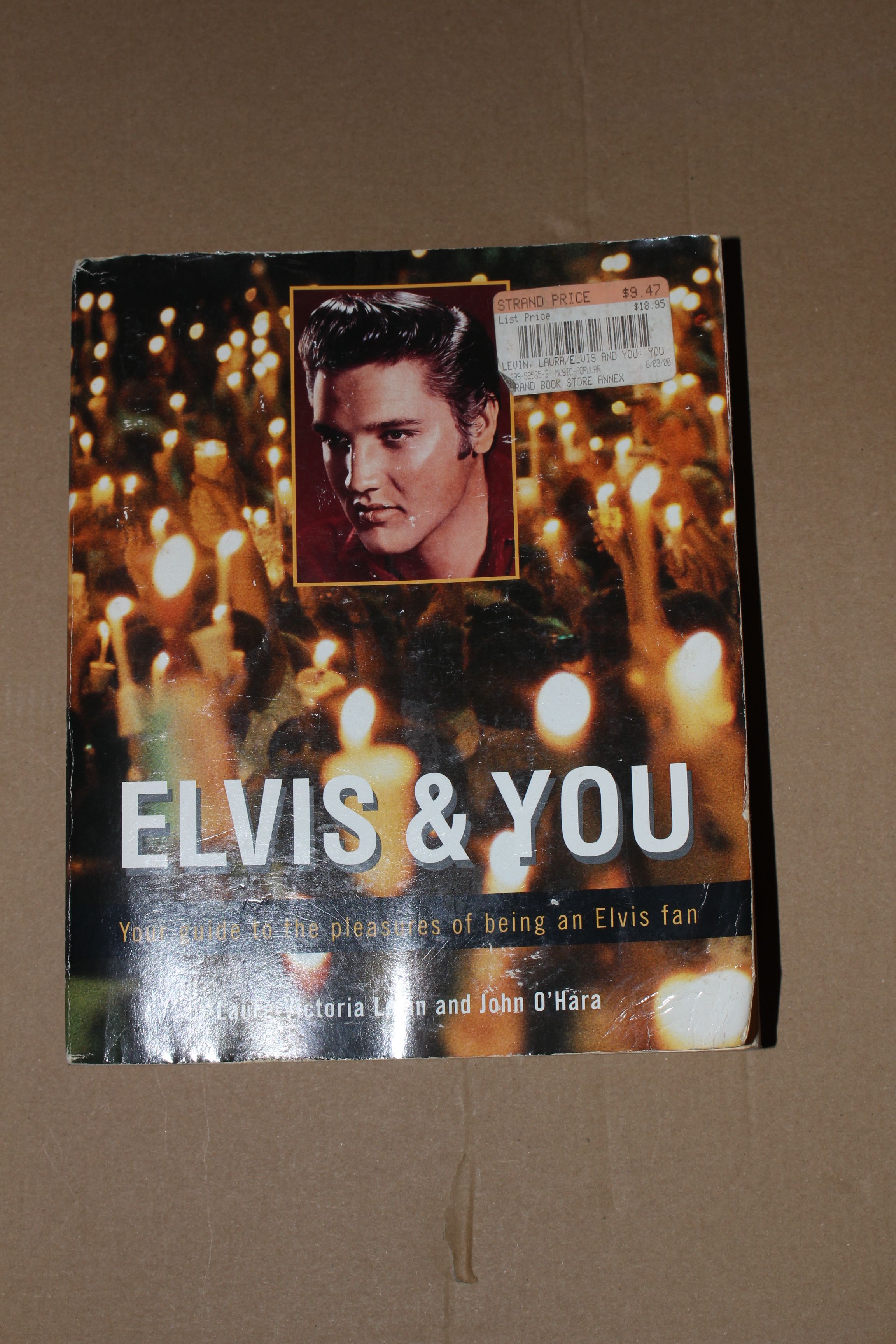 Elvis and you book signed