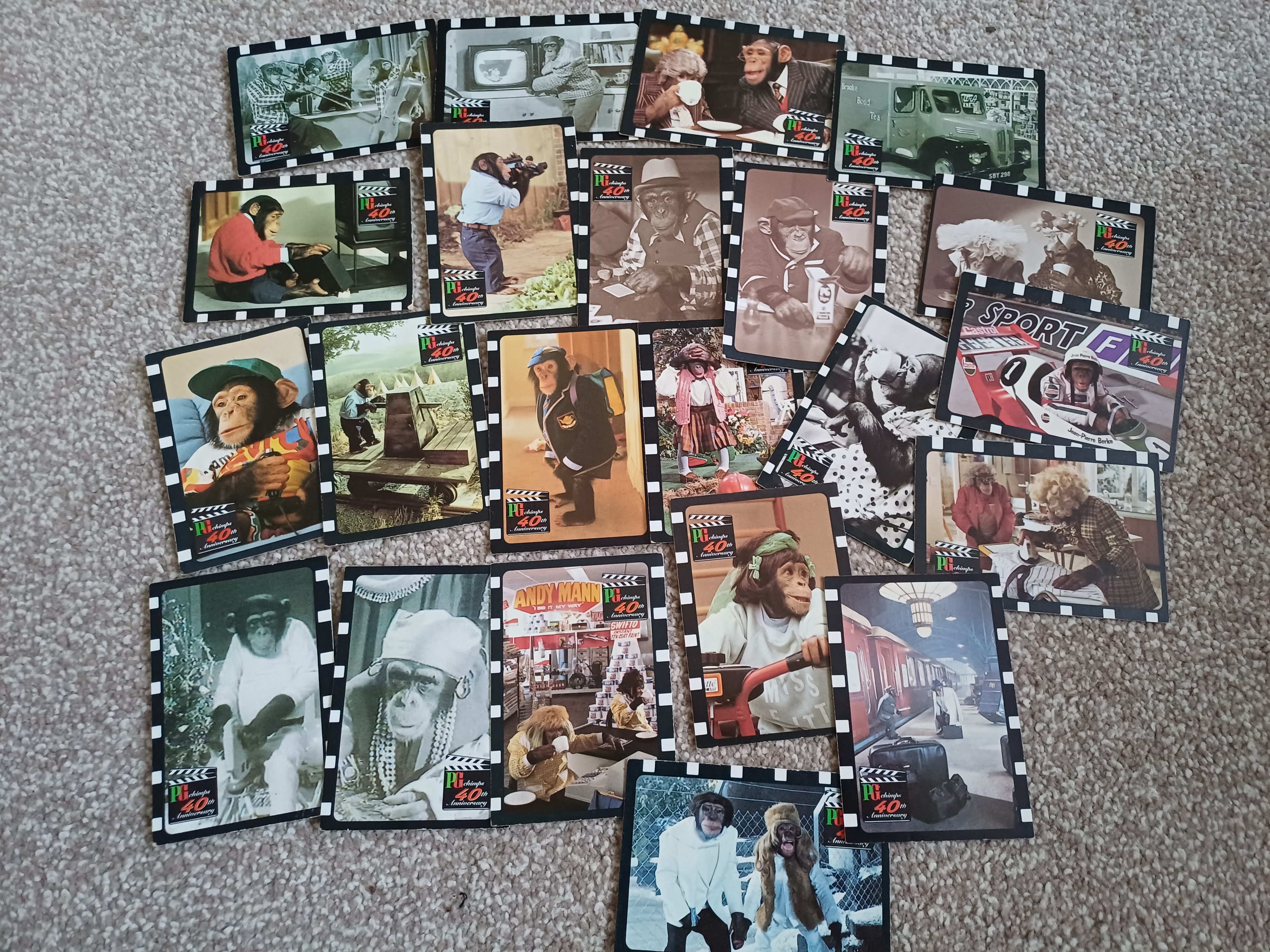 PG Tips collectors cards