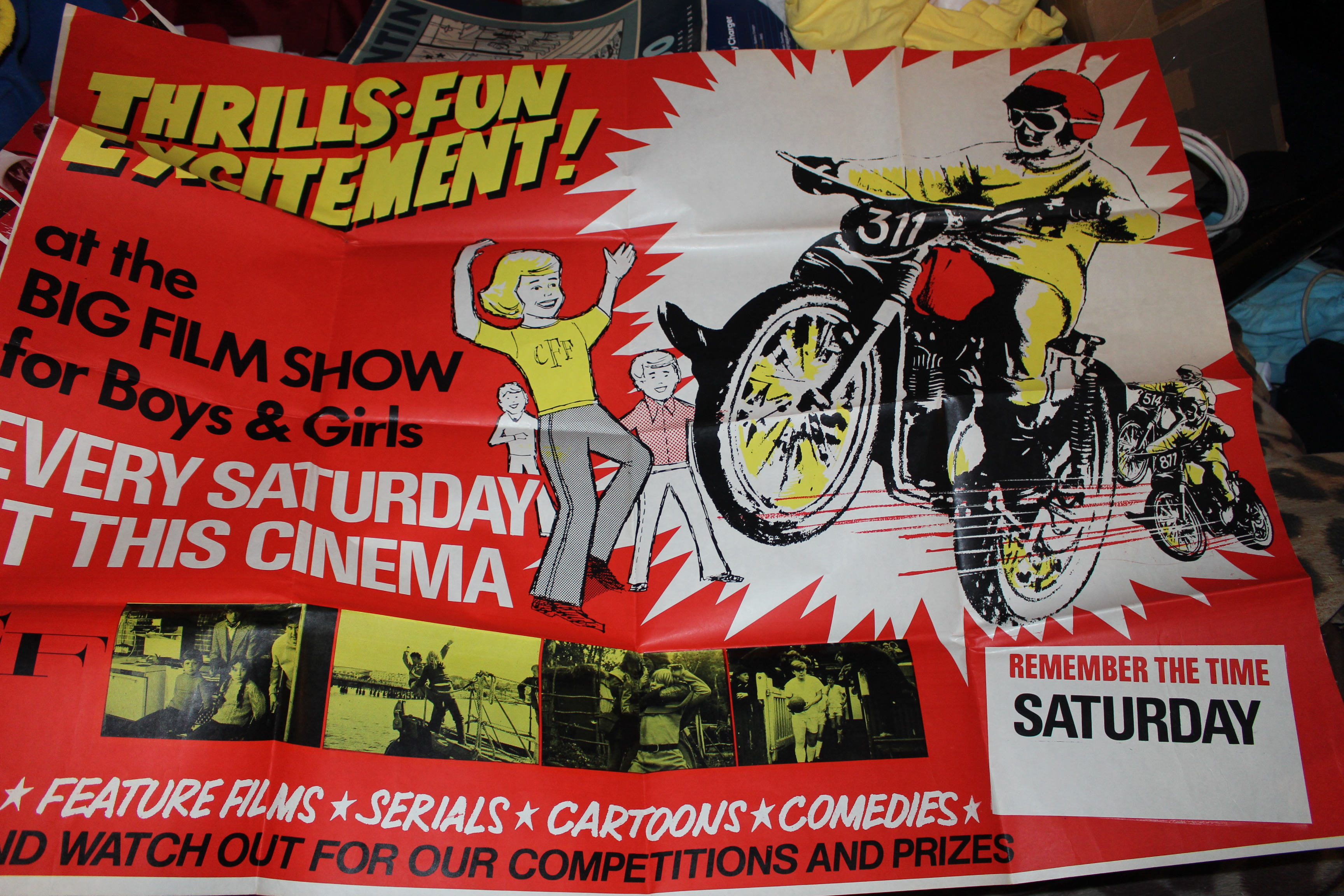 Children's Film foundation poster CFF Quad film poster