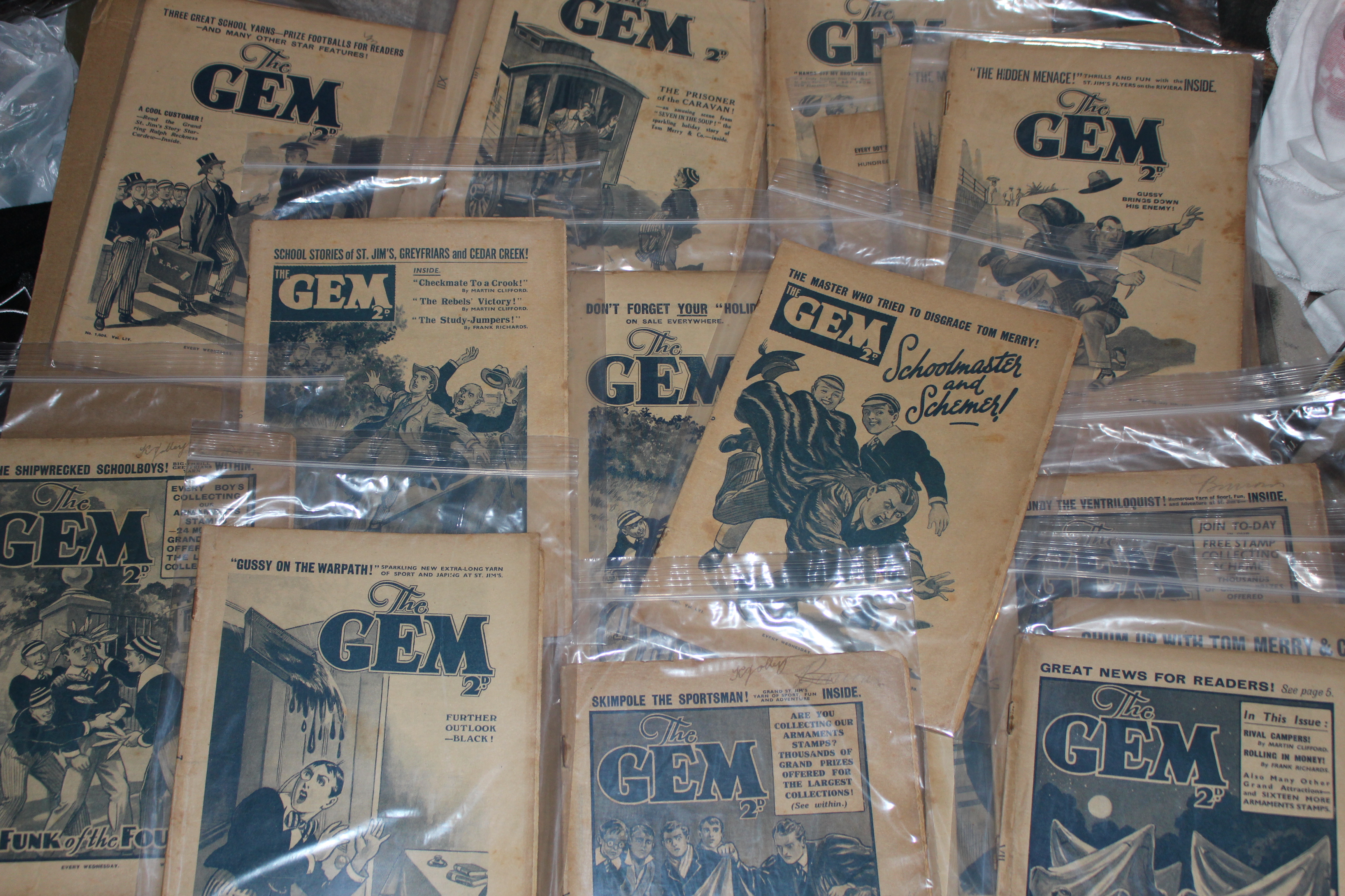 19 The Gem comic magazine for boys