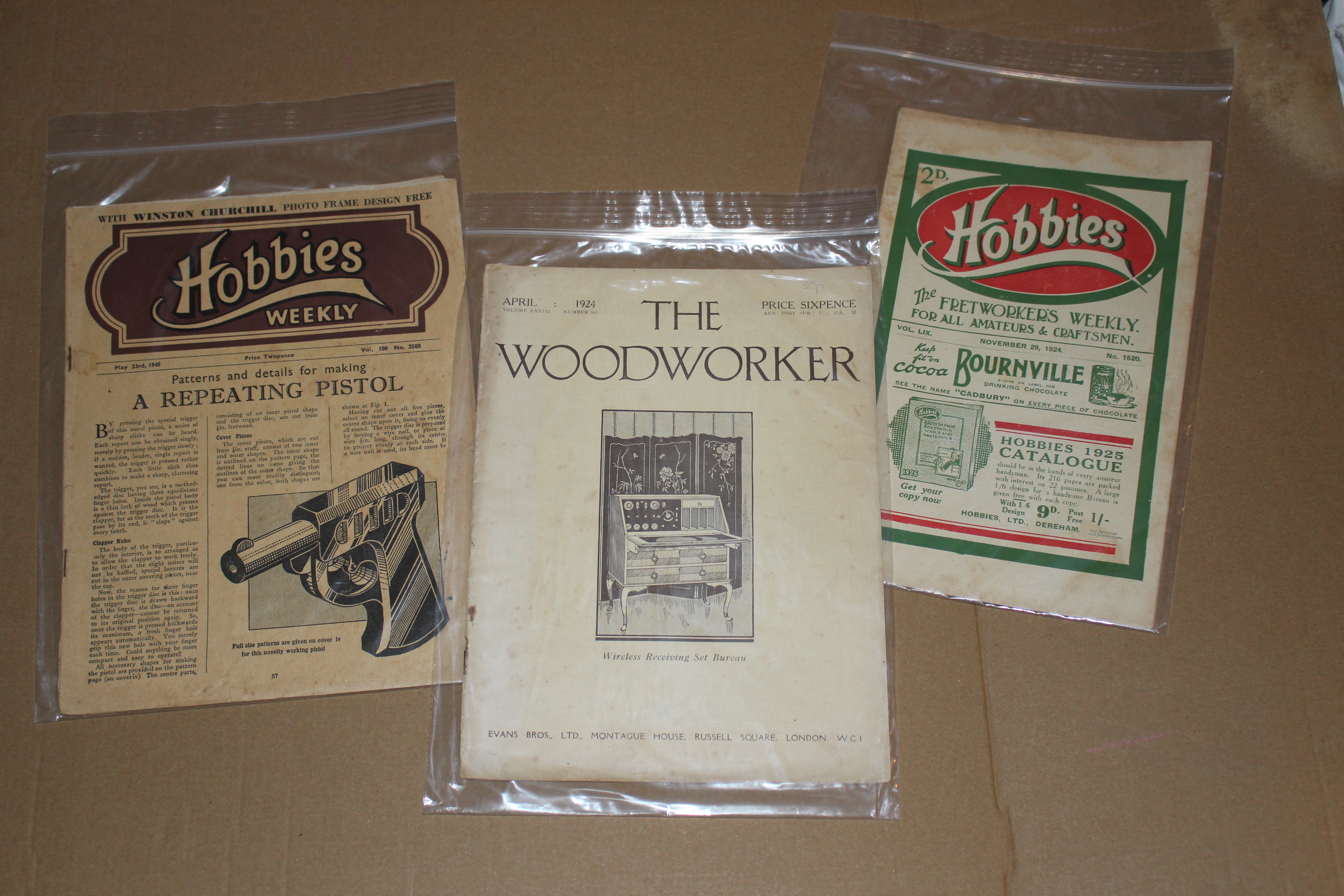 3 hobbies related magazines