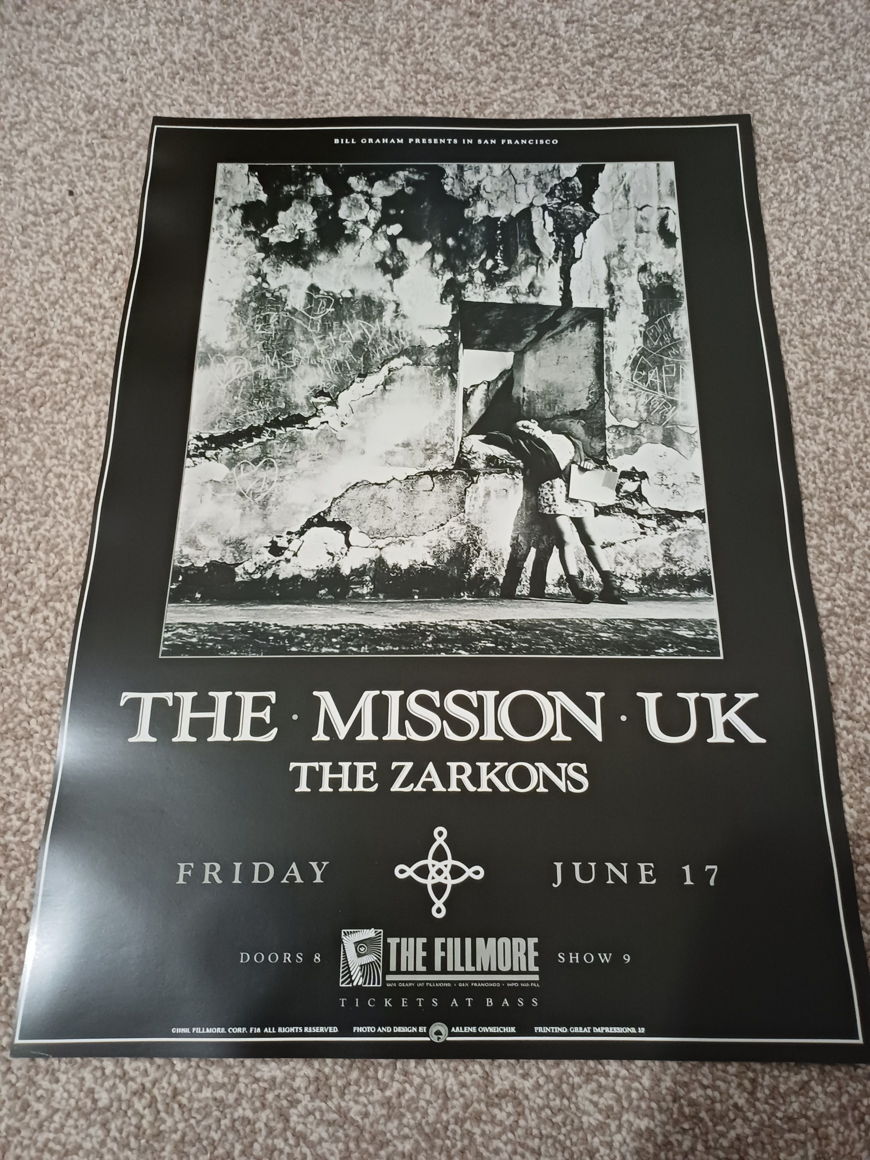 The mission poster