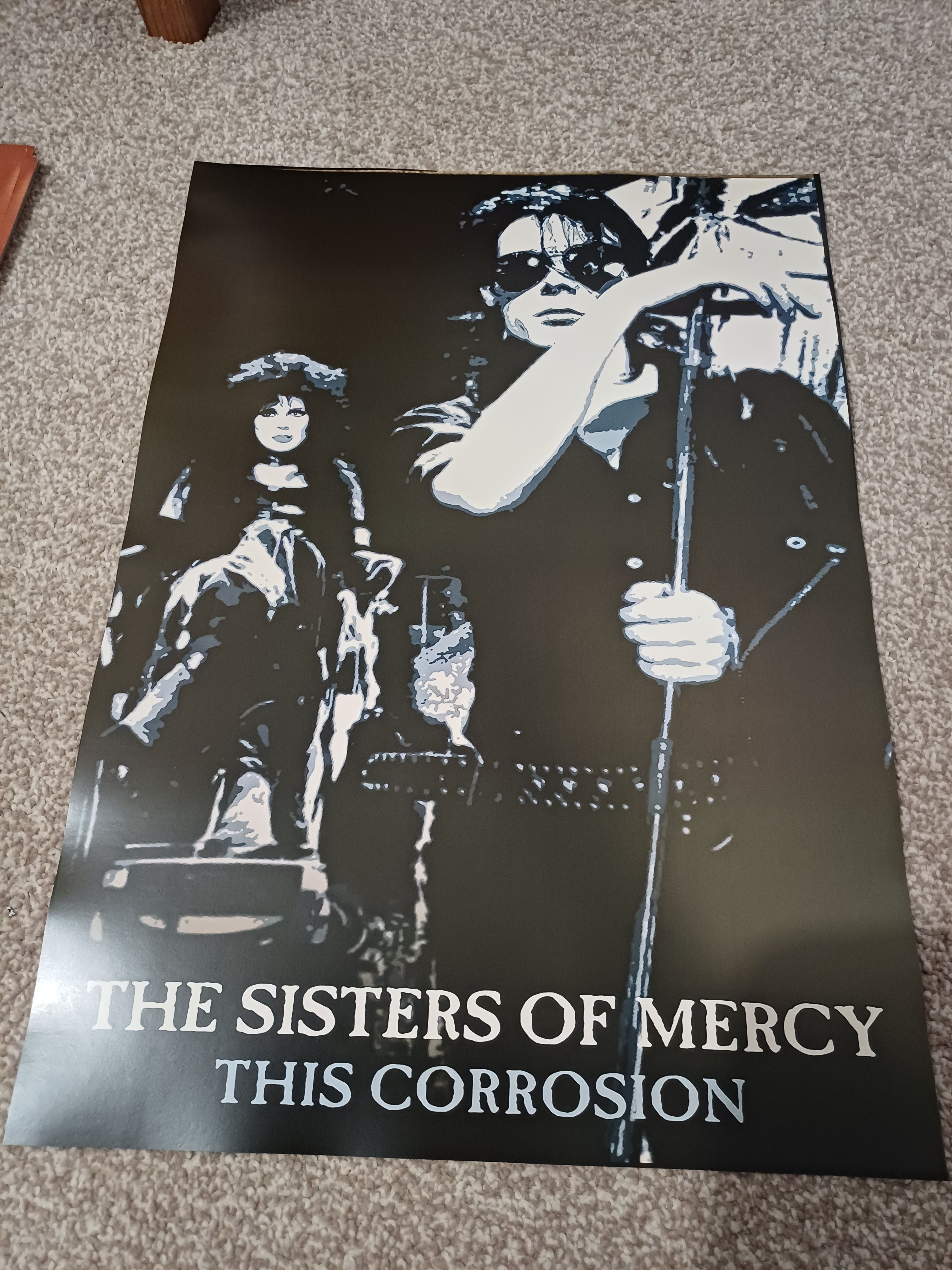 Sisters of mercy poster A3