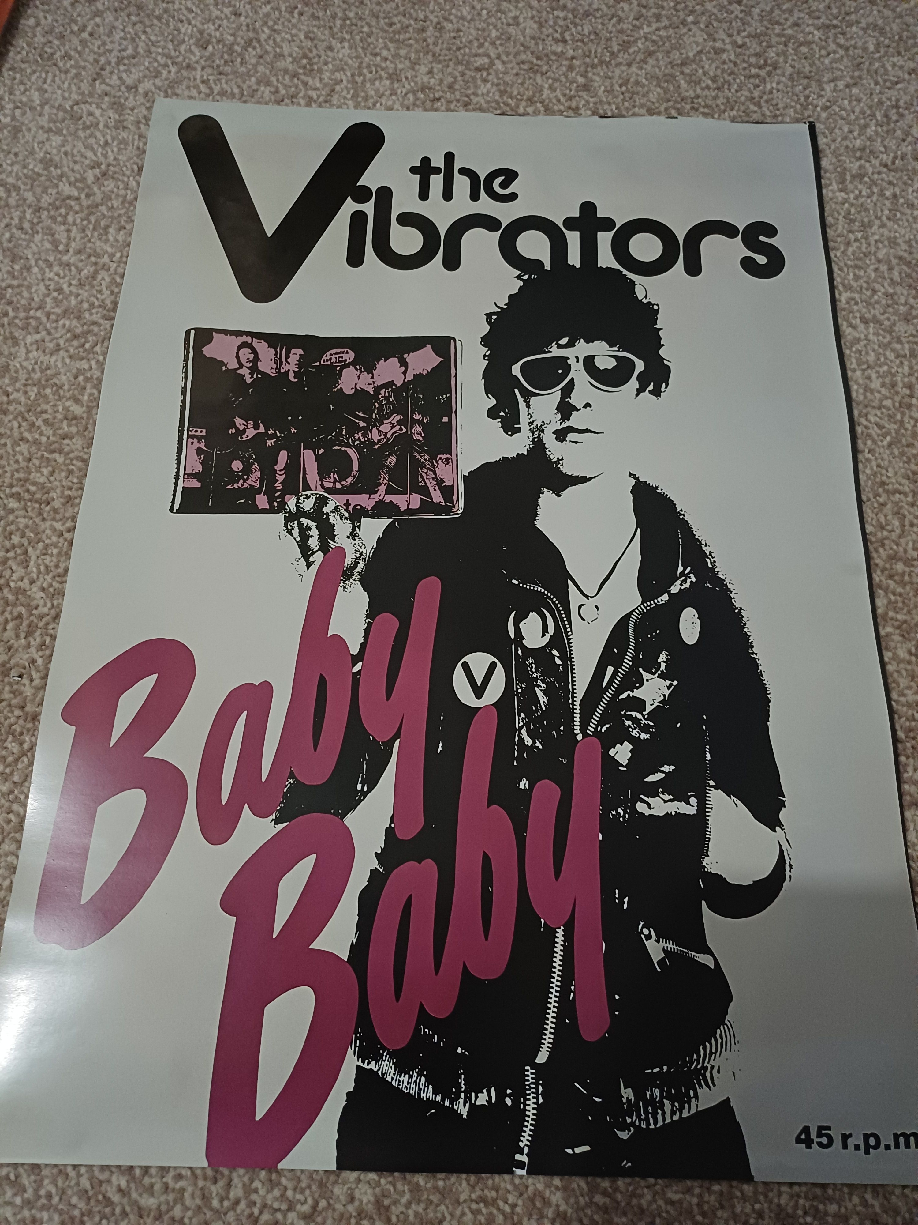 Vibrators poster A3