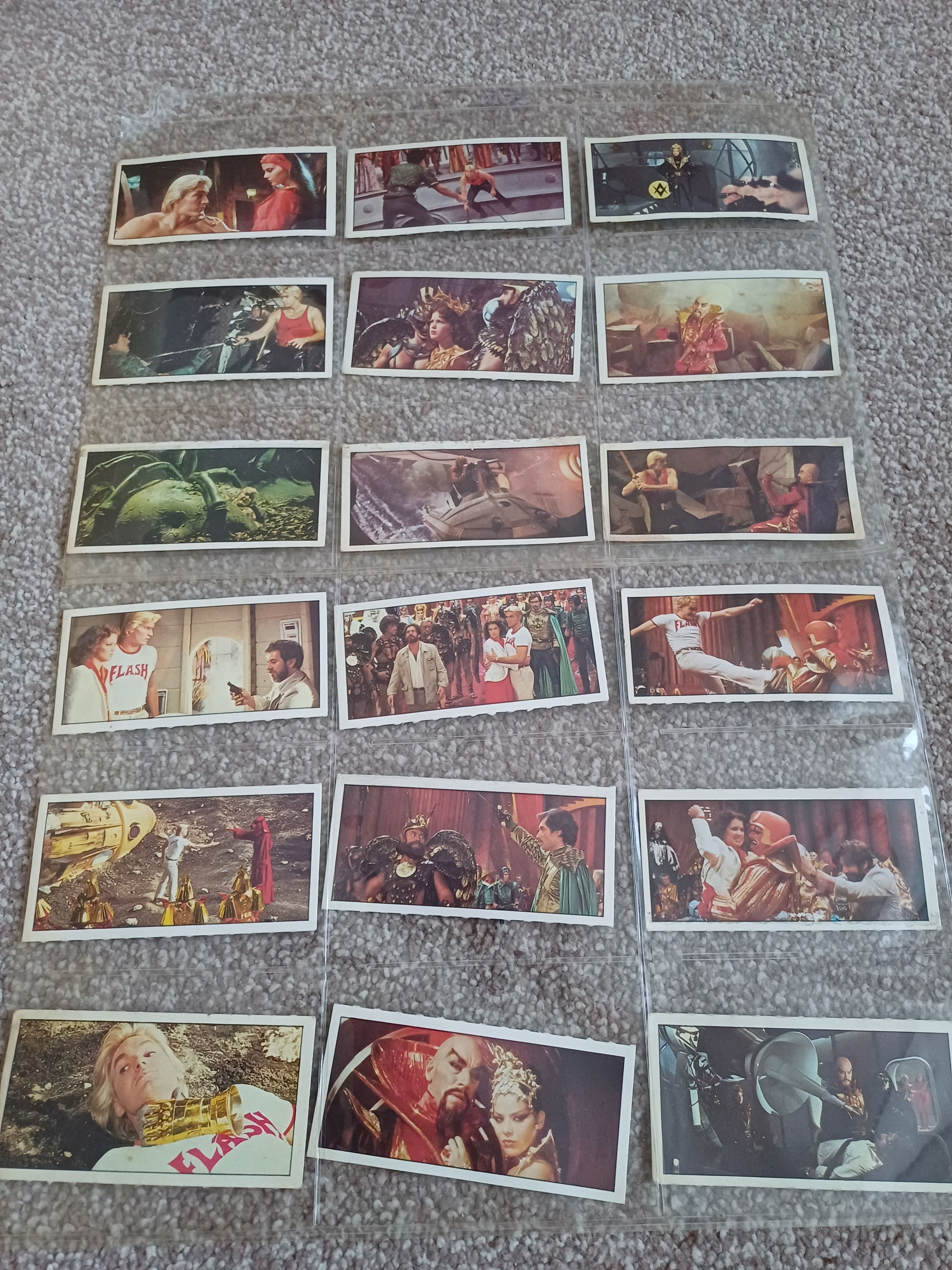 36 Flash Gordon collectors cards Weetabix