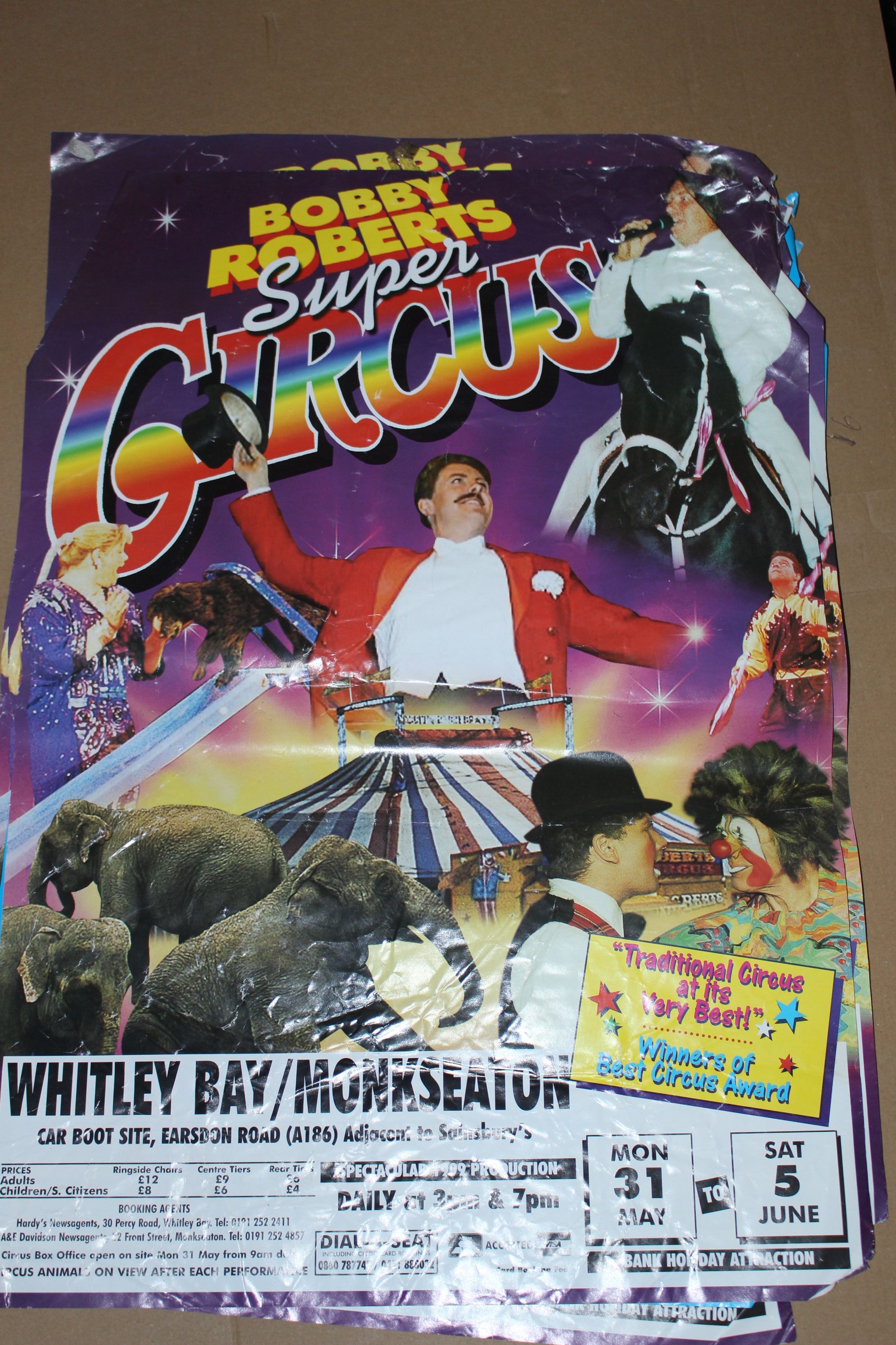 2 Circus posters