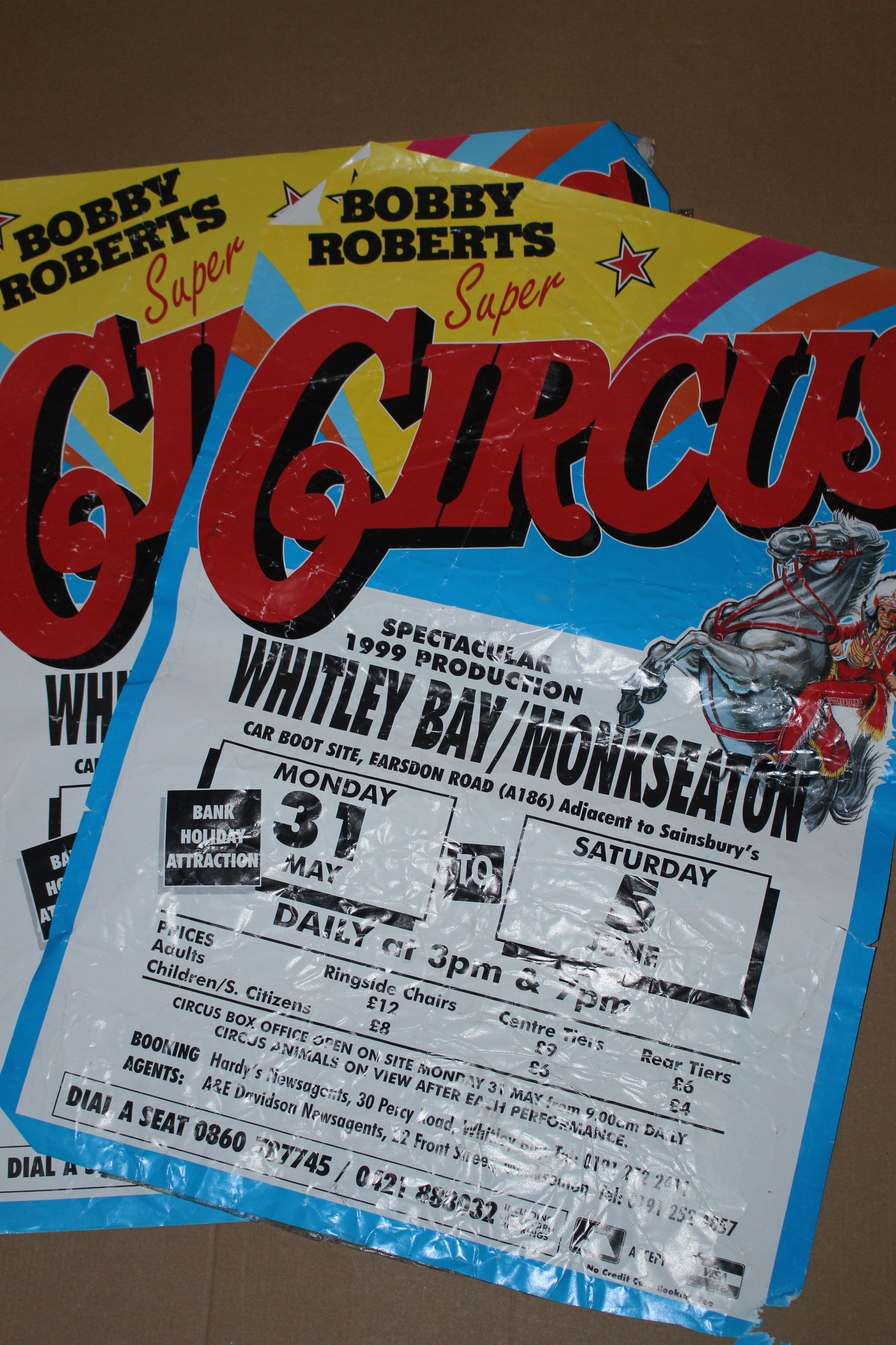 2 Circus posters