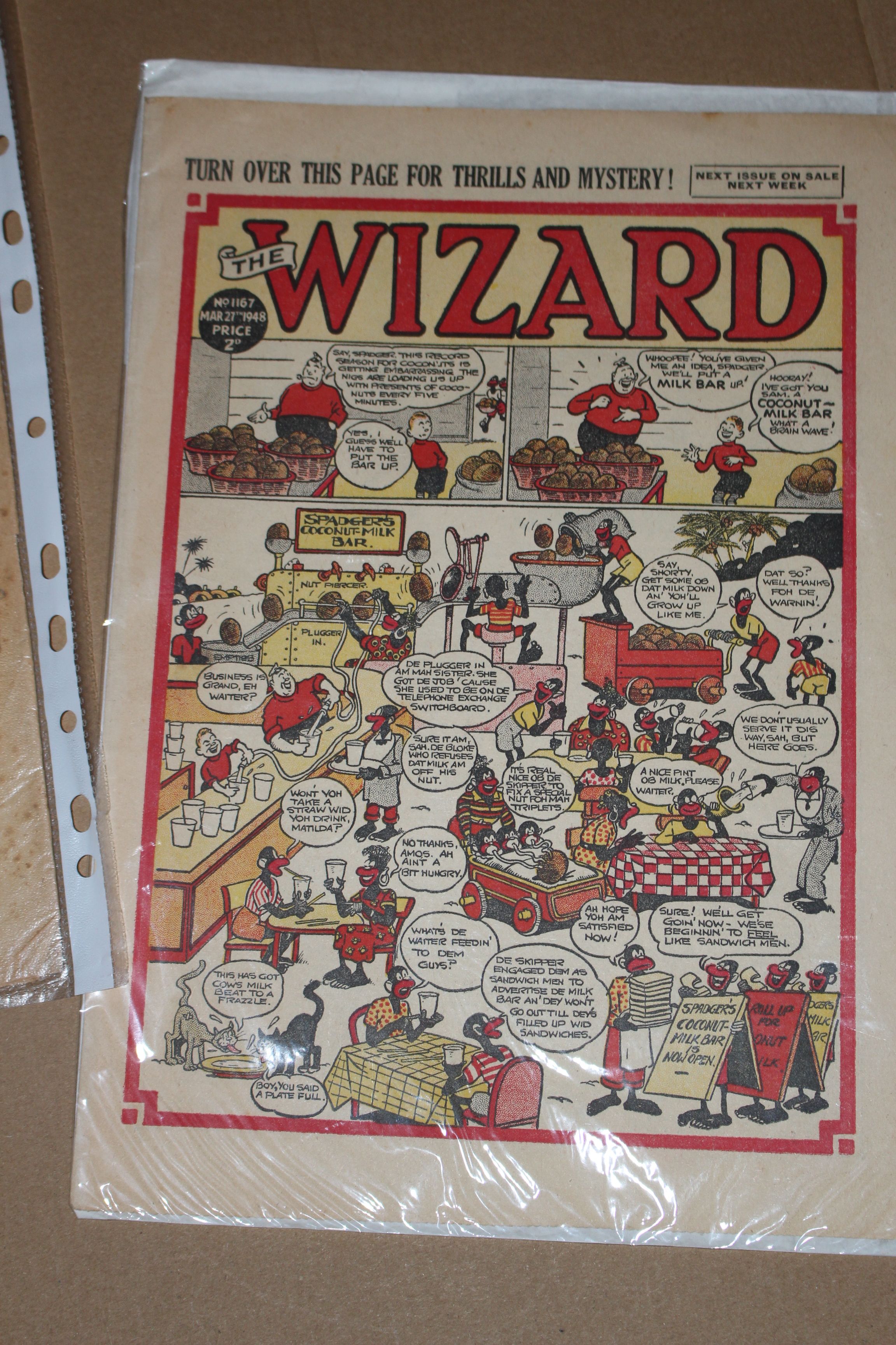 The Wizard comic from 1948