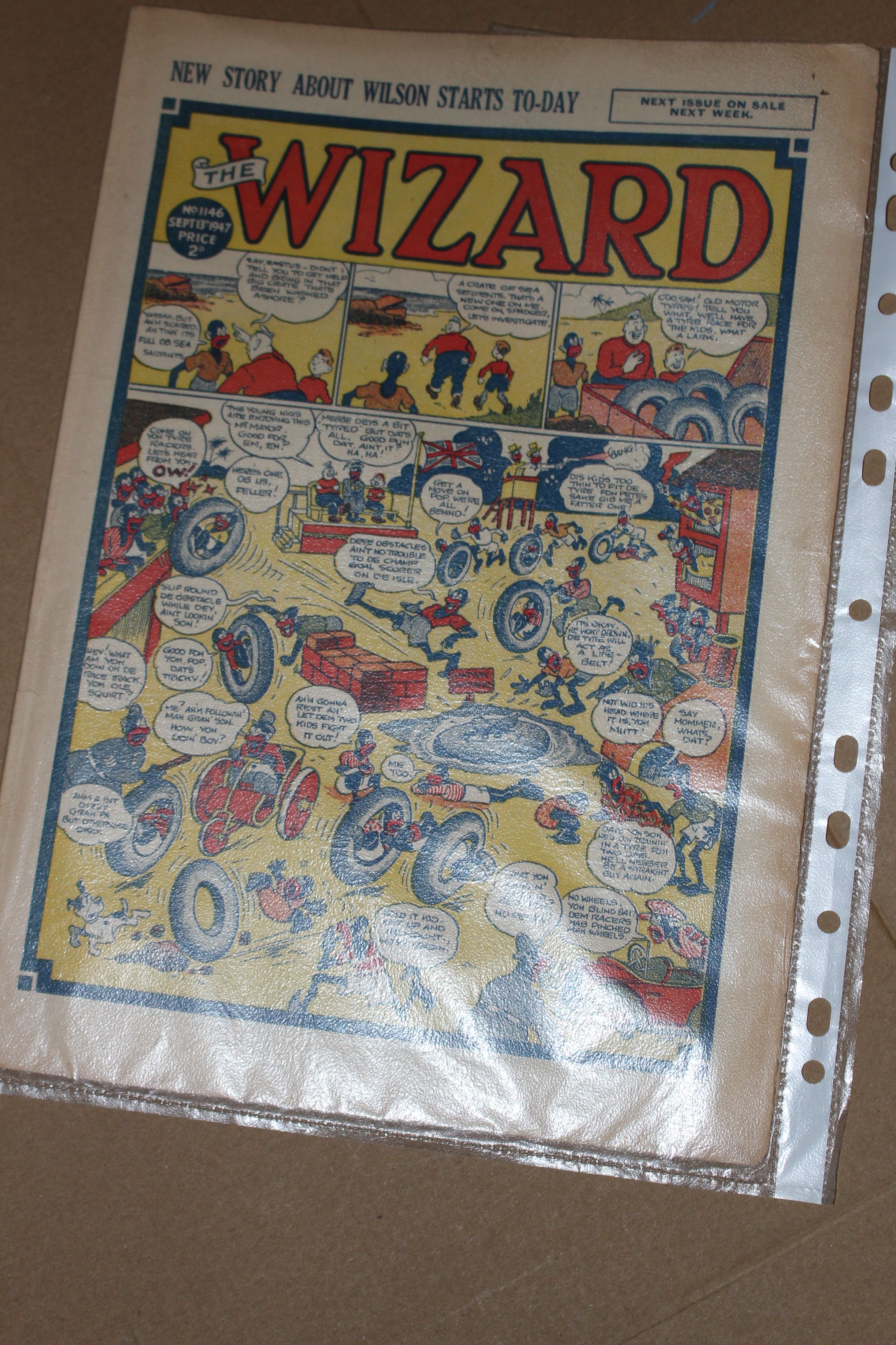 The Wizard comic from 1947