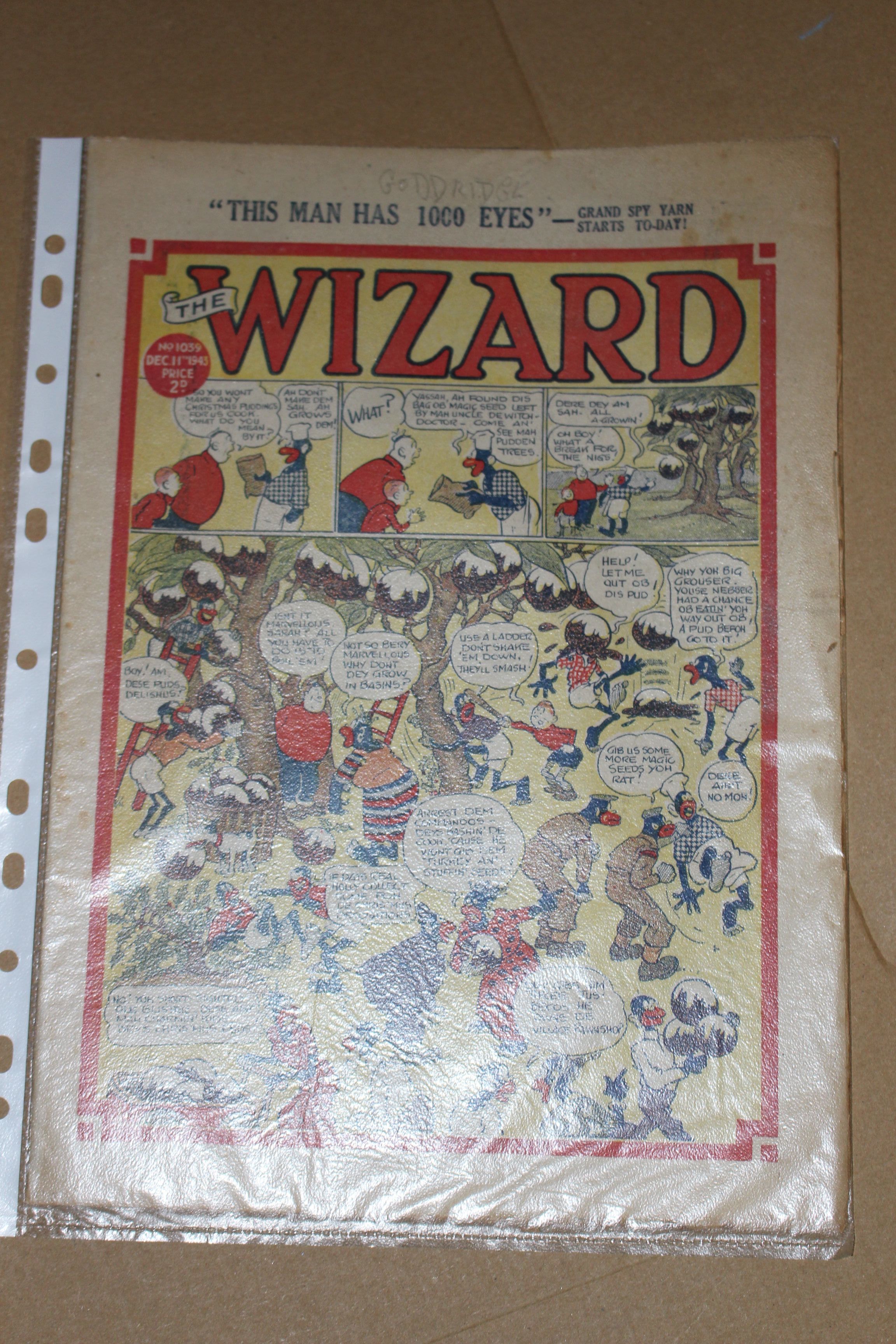The Wizard comic from 1943