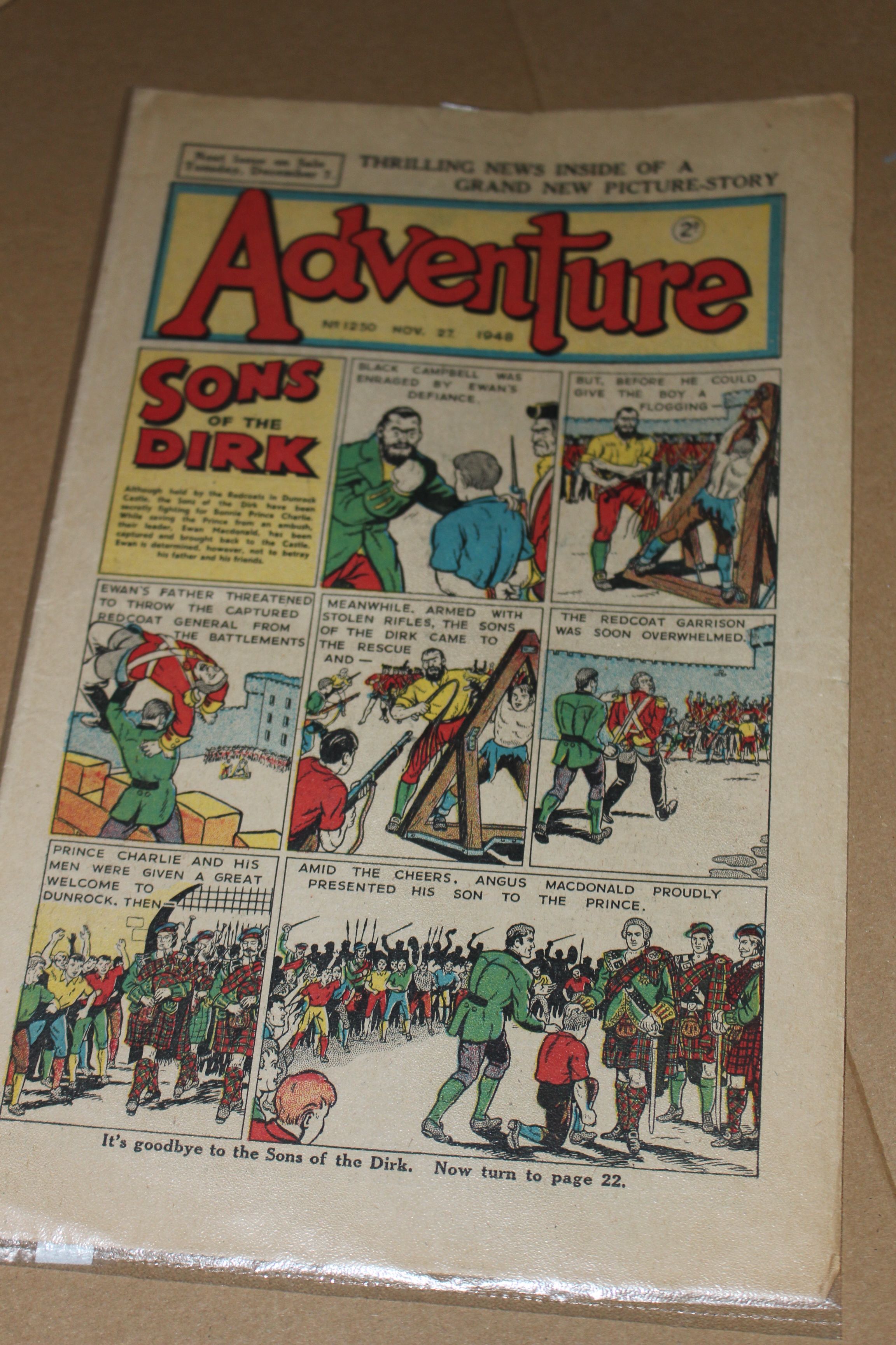 The Adventure comic from 1948