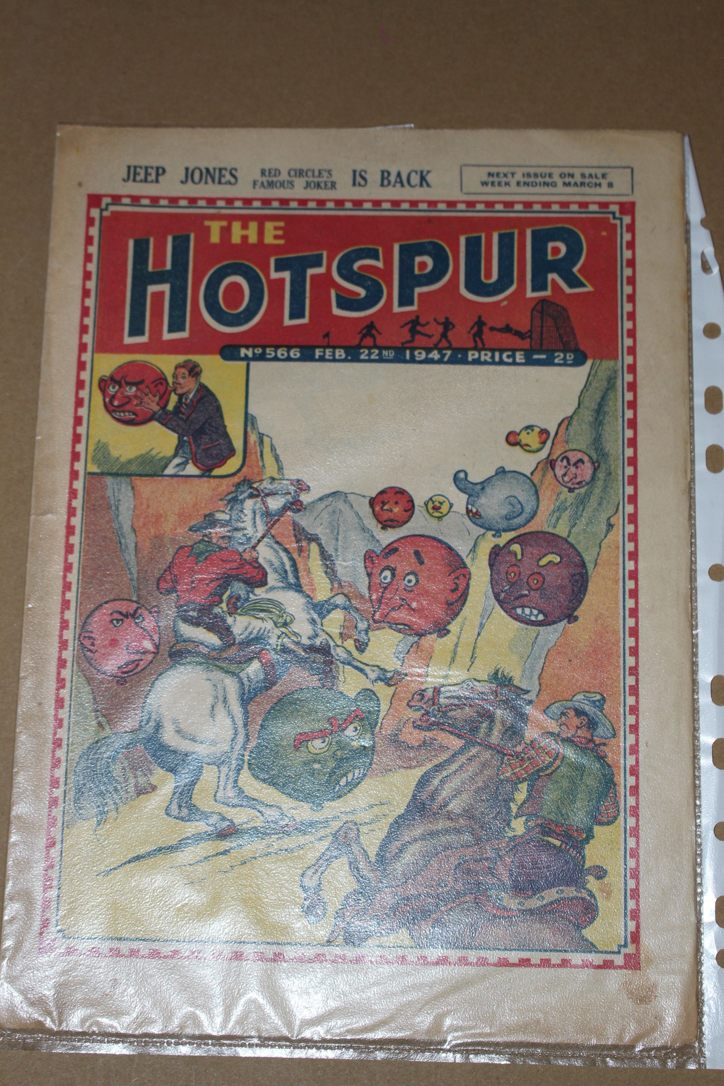 The Hotspur comic from 1947