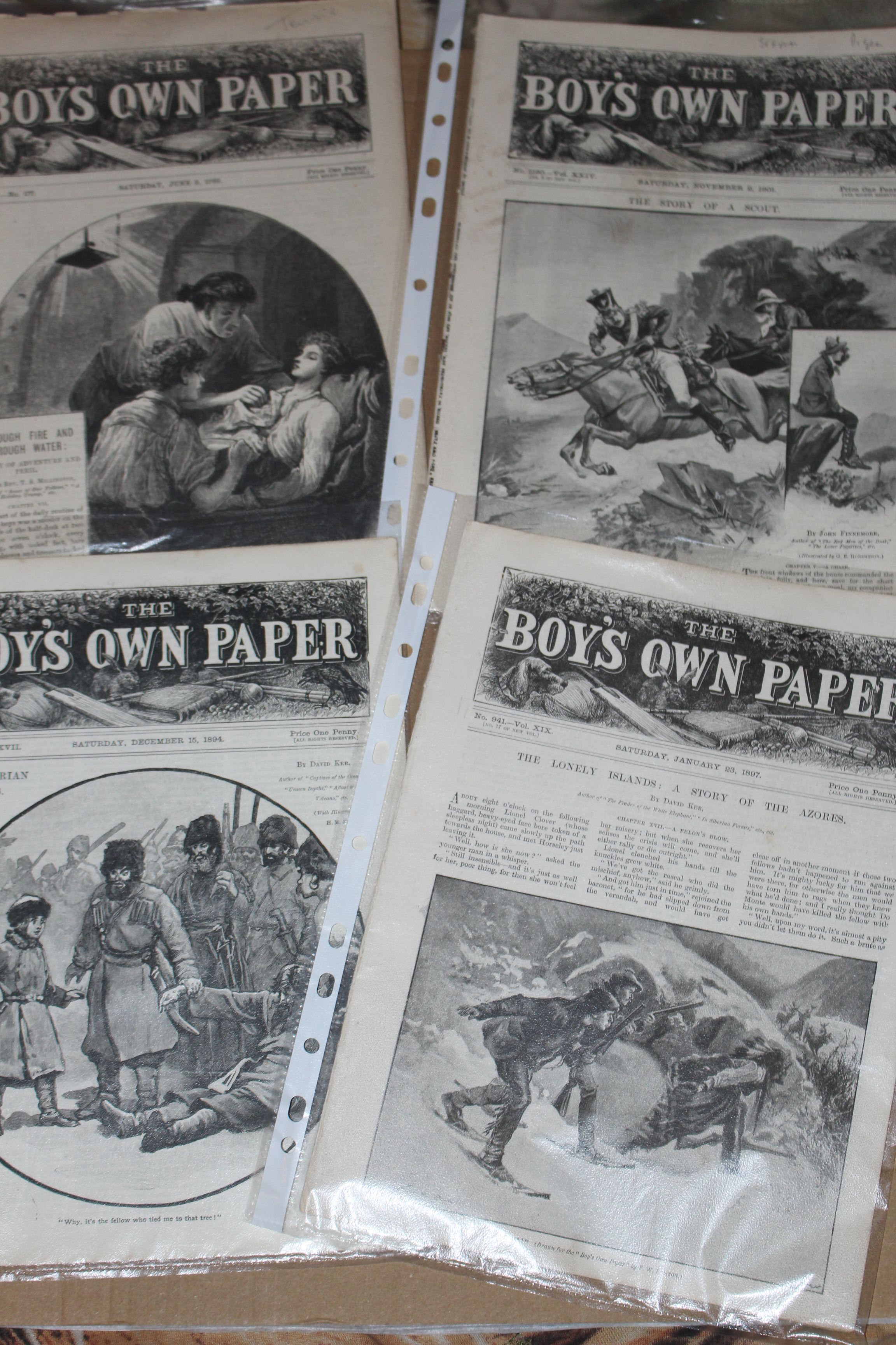 4 The Boys Own paper