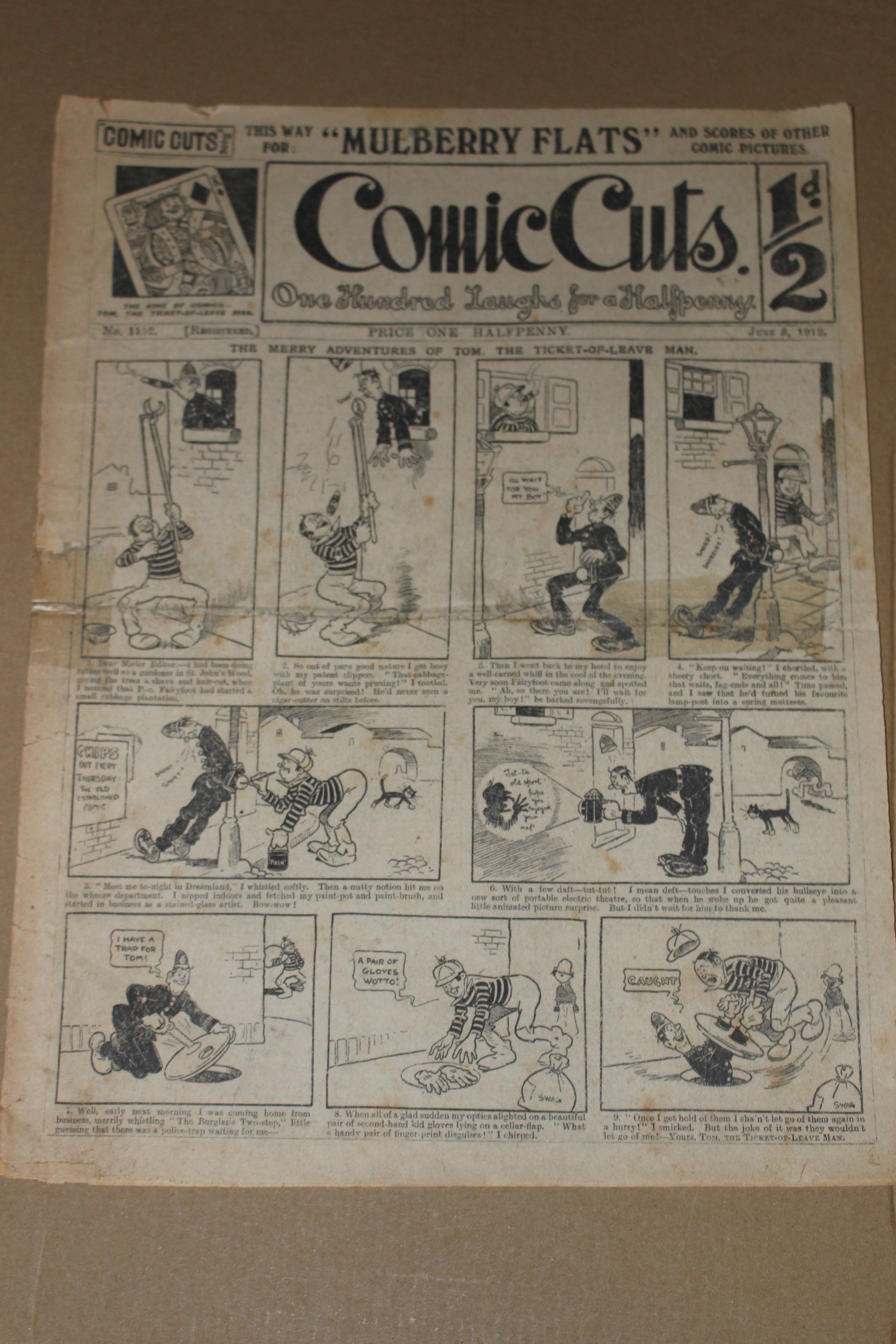 comic Cuts Comic from 1912