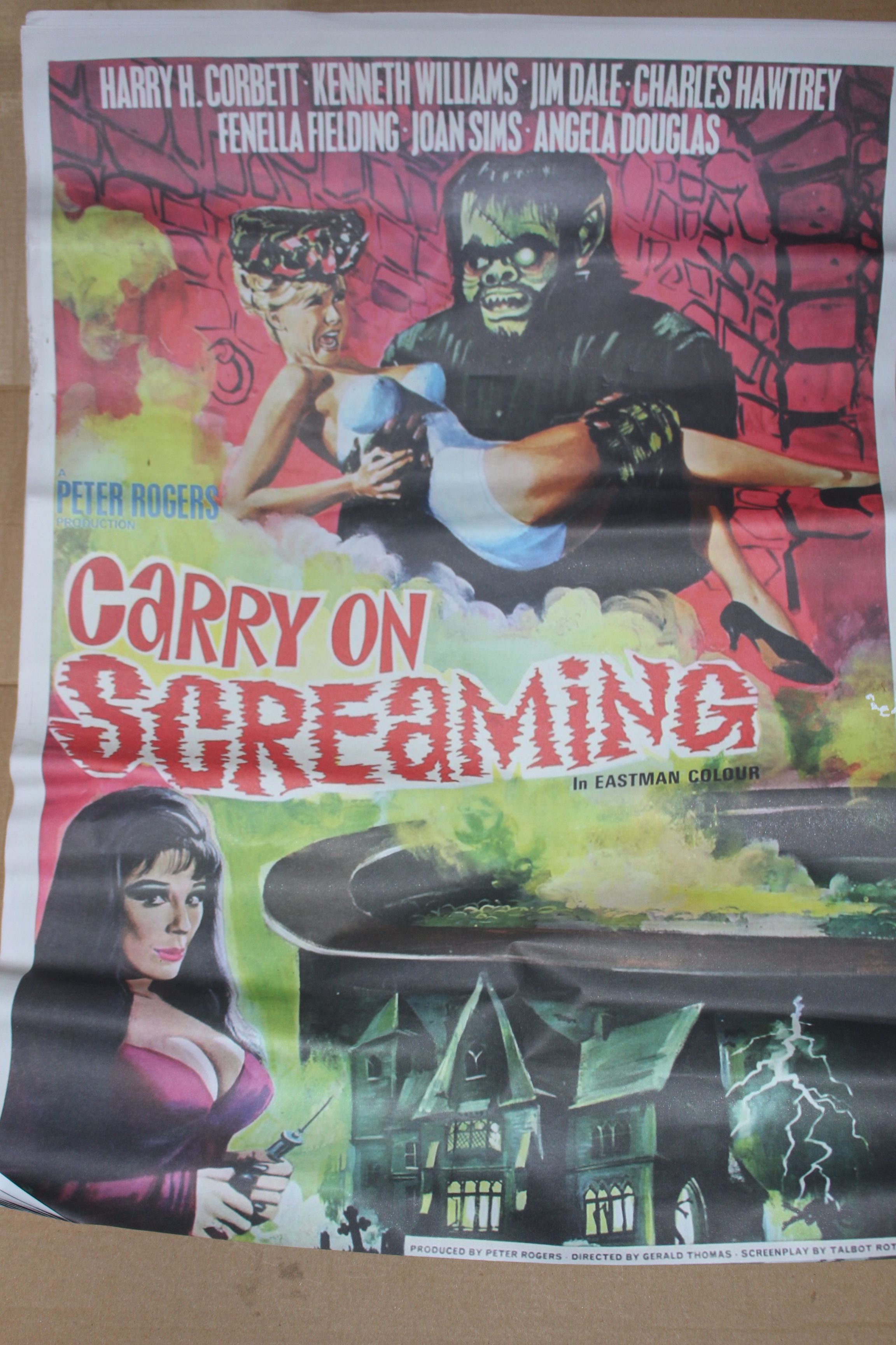 10 A2 carry On Screaming film posters job lot
