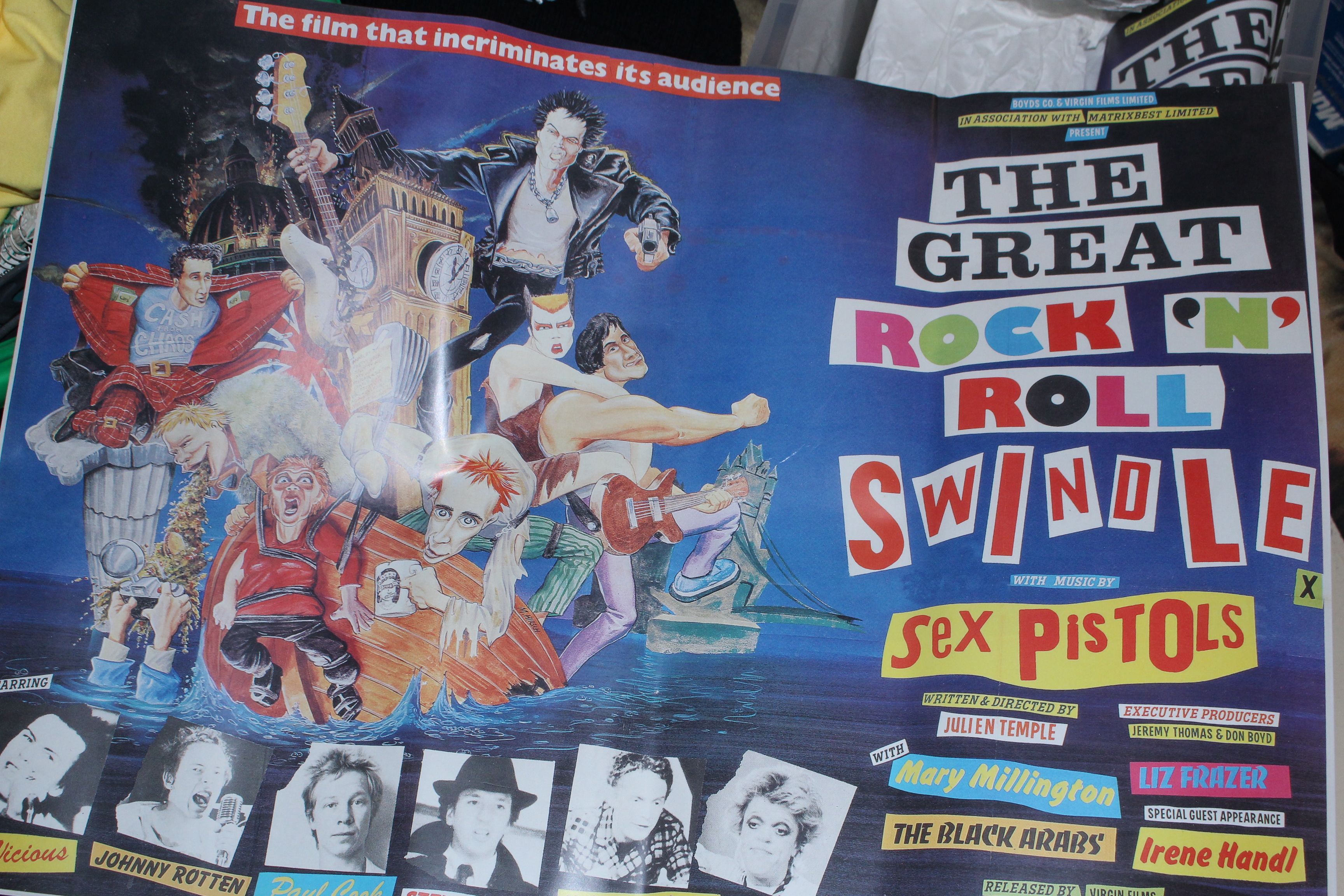 Sex pistols the adverts poster A2 poster