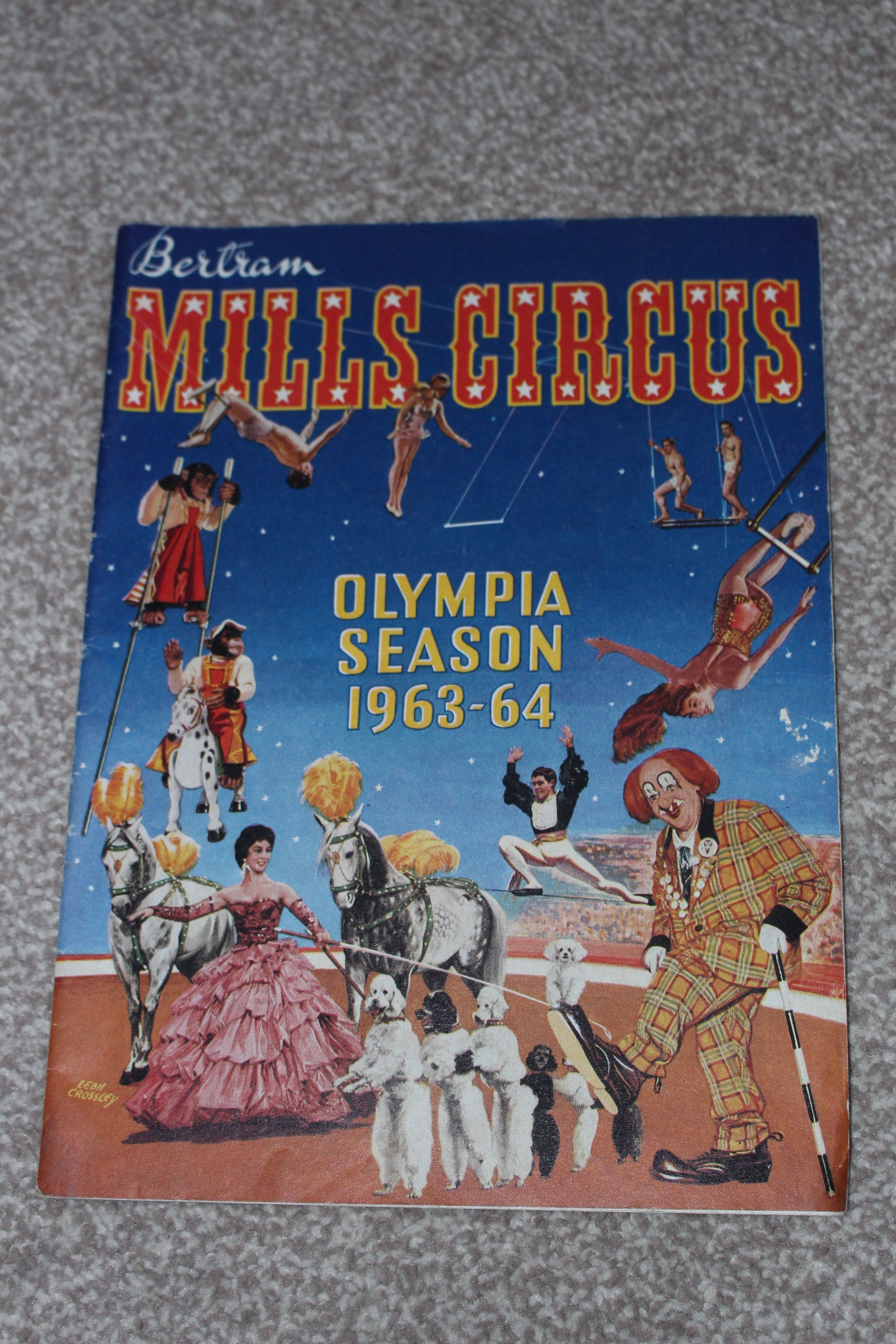 Bertram Mills programme 1963