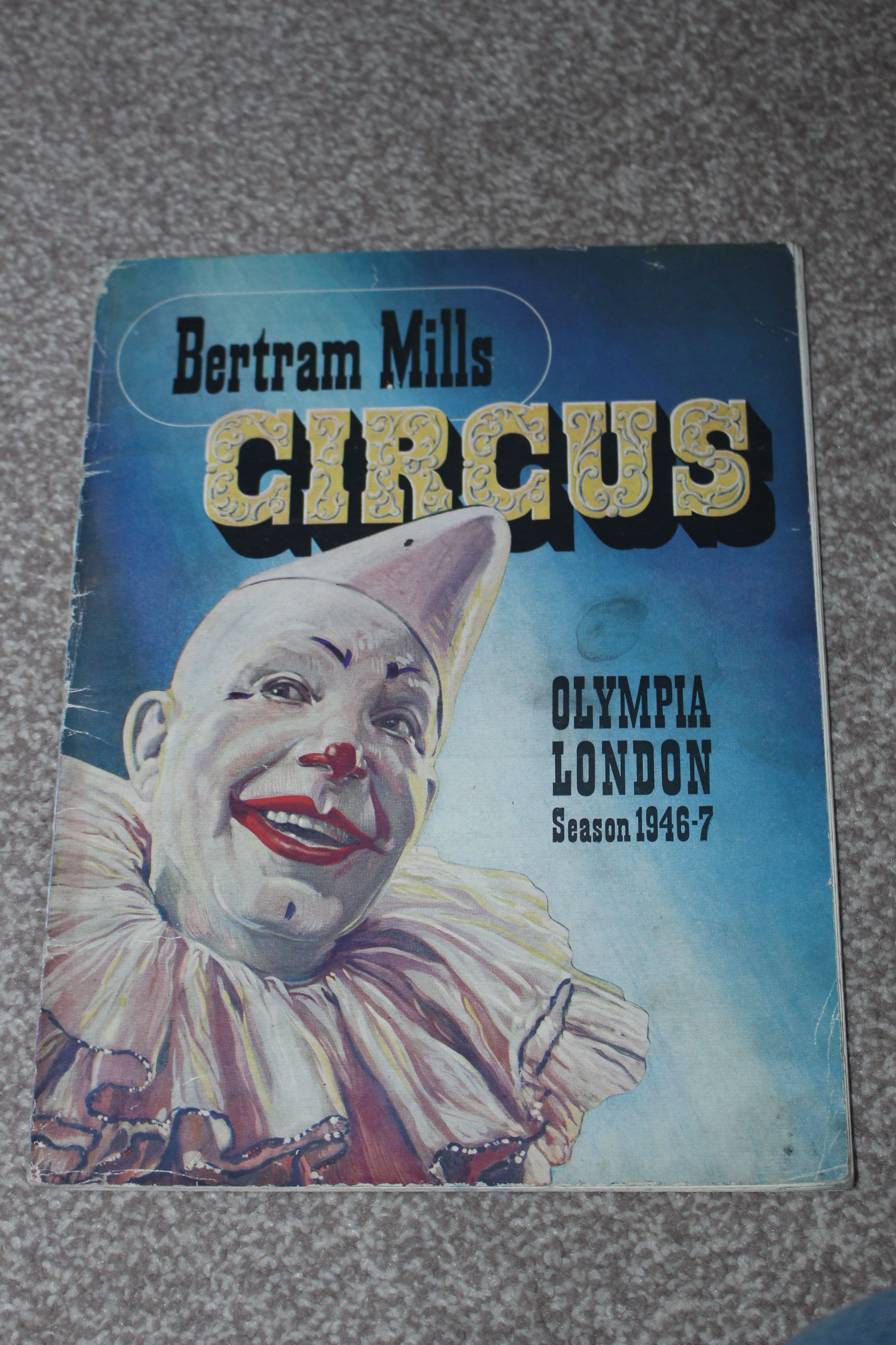 Bertram Mills programme 1946