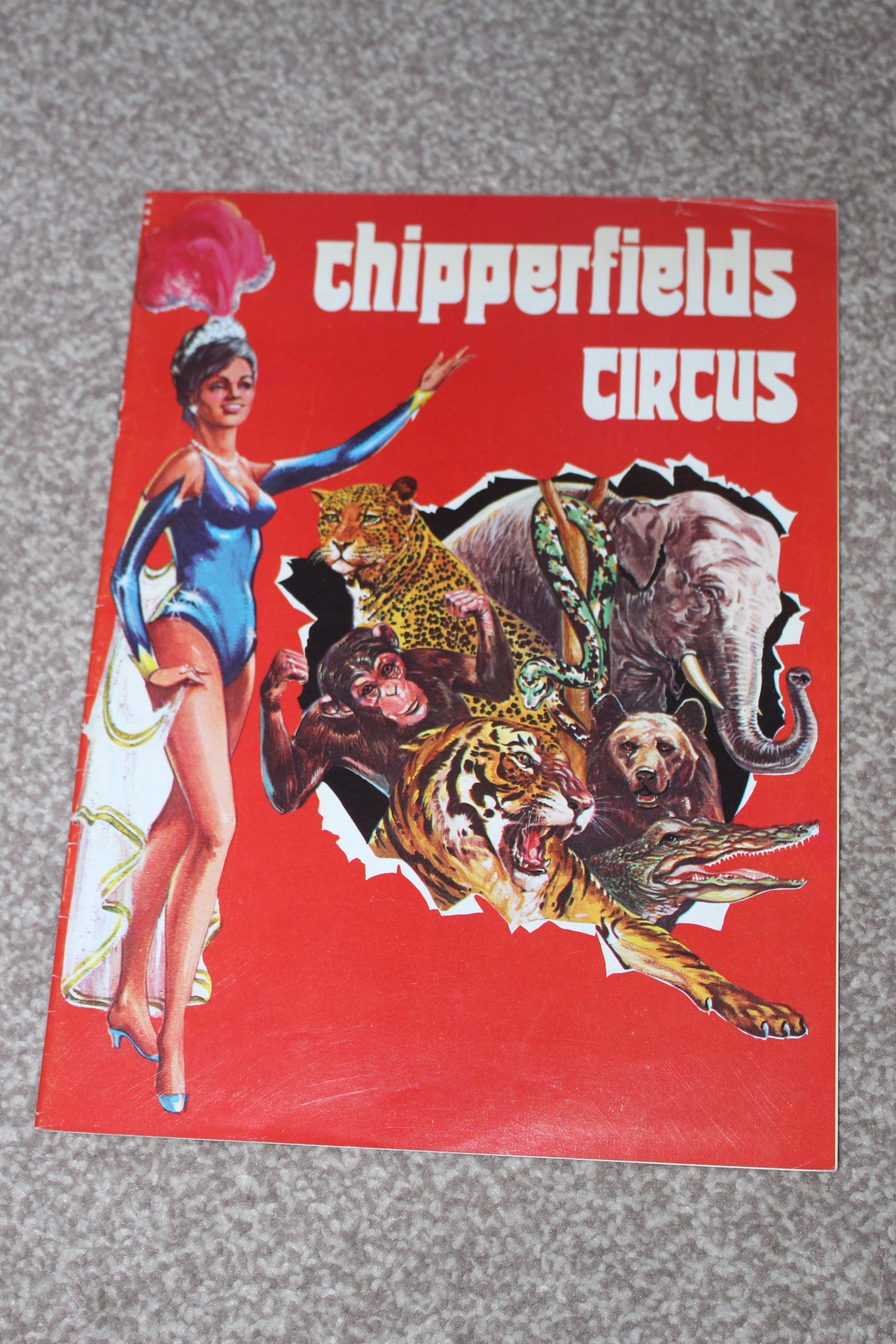 Chipperfields Circus brochure 1970s ?