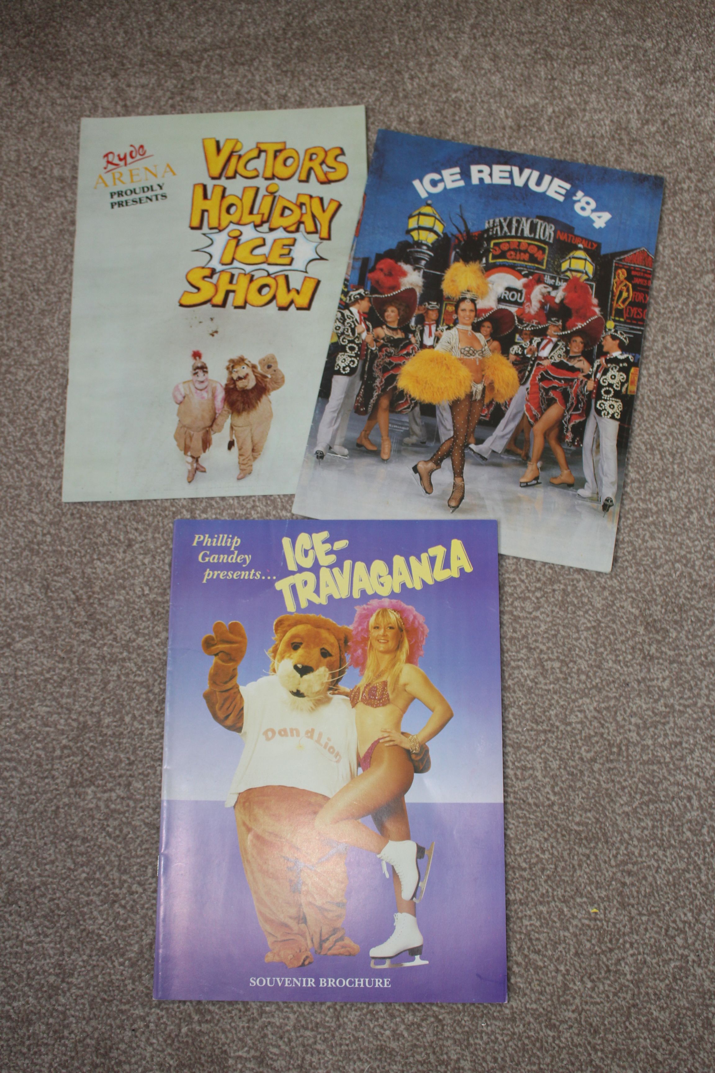 3 Ice Show programmes