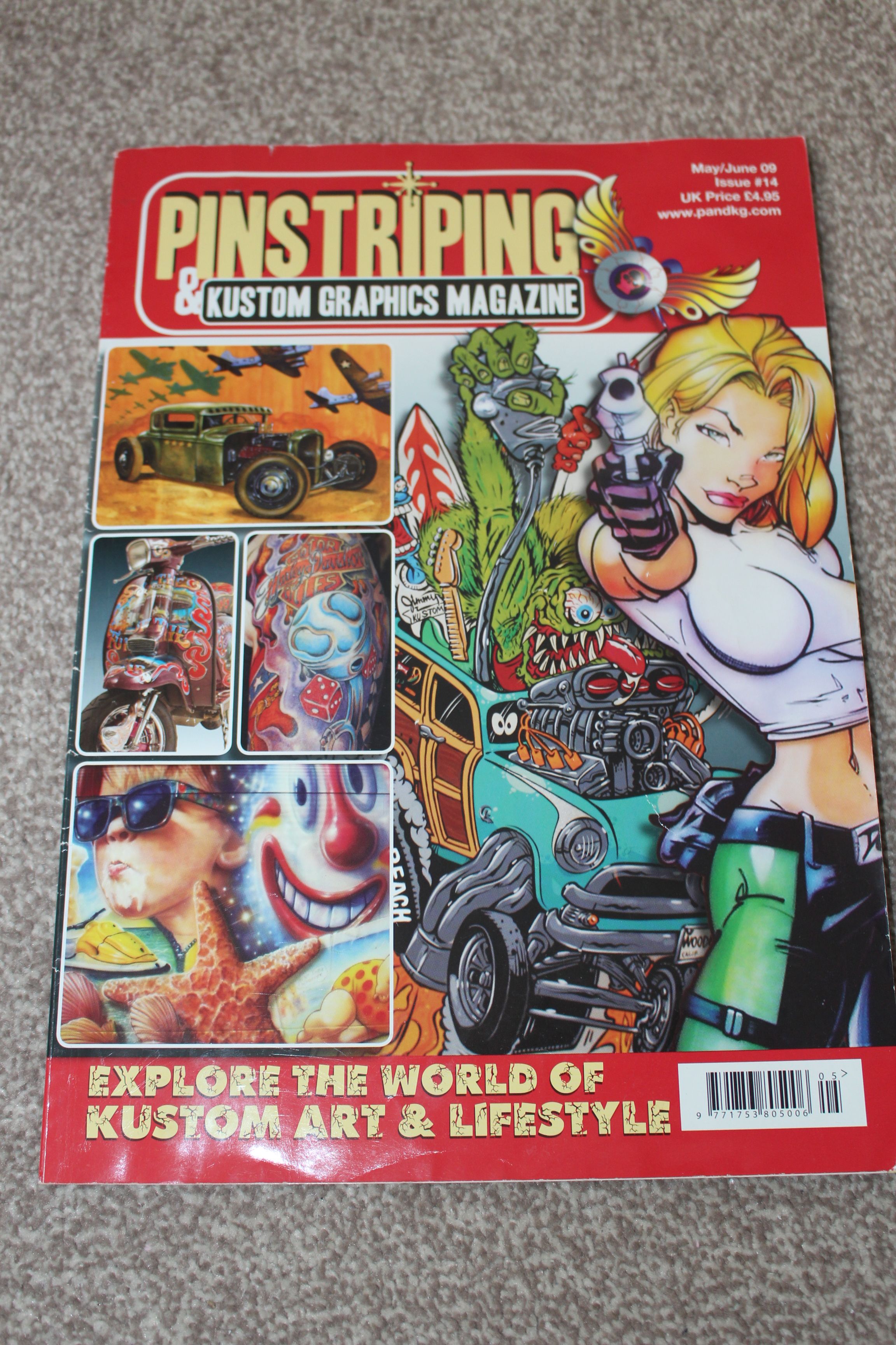 Pinstripe custom magazine