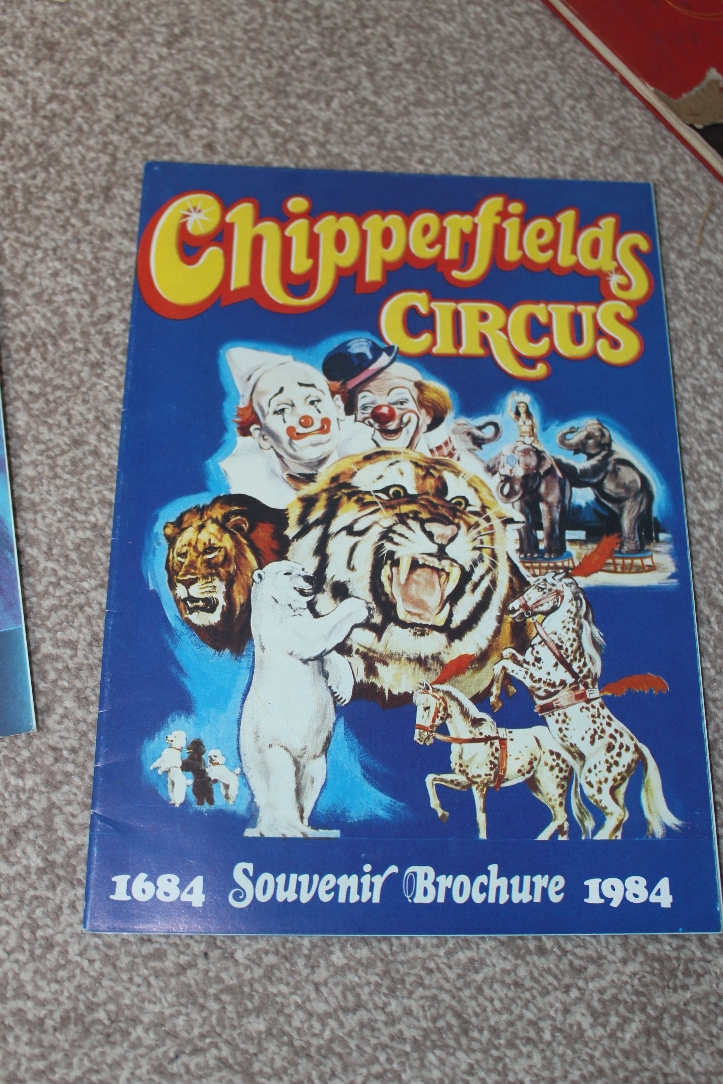 Chipperfields Circus Brochure 1984