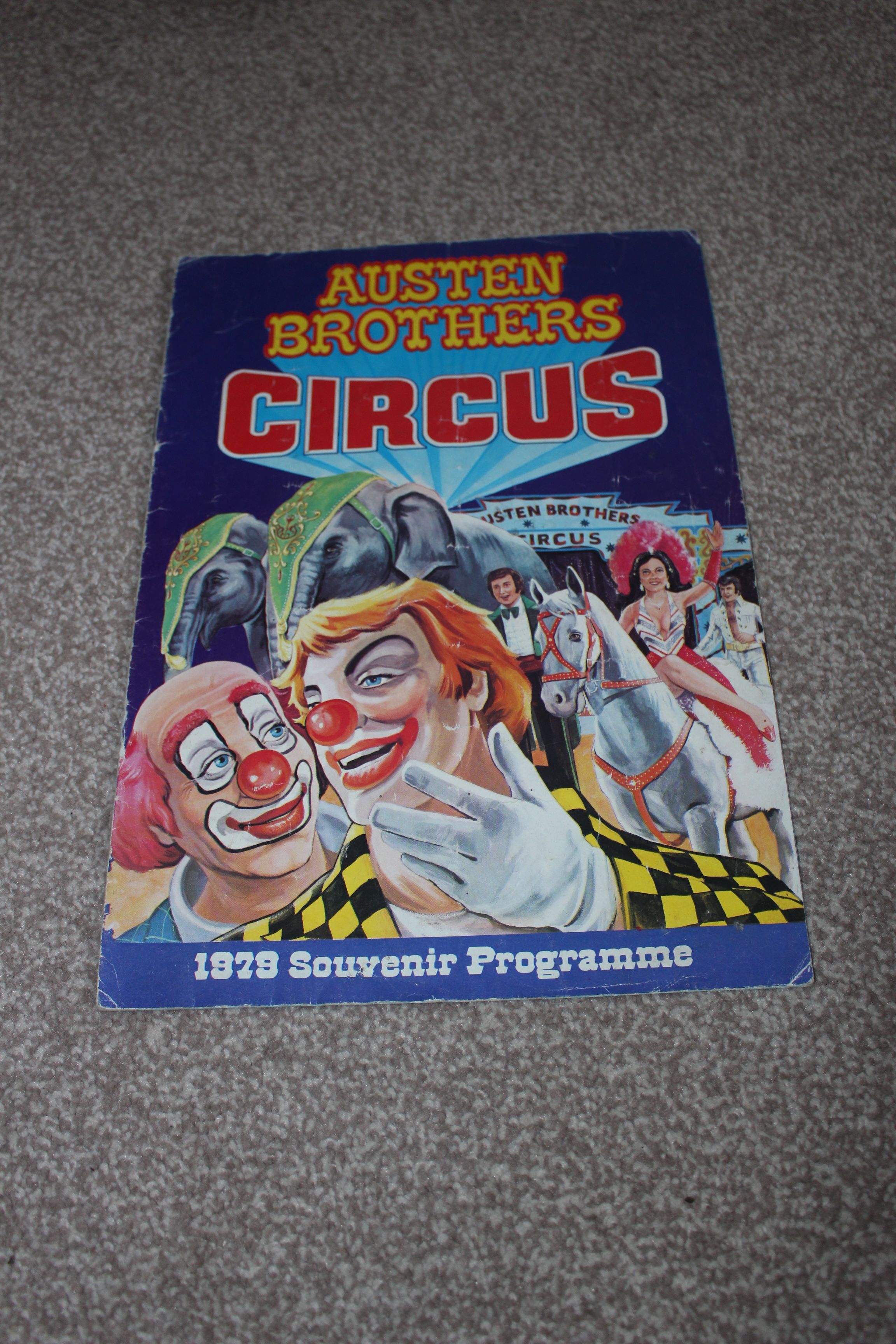 Austen brothers Circus programmes 1970s