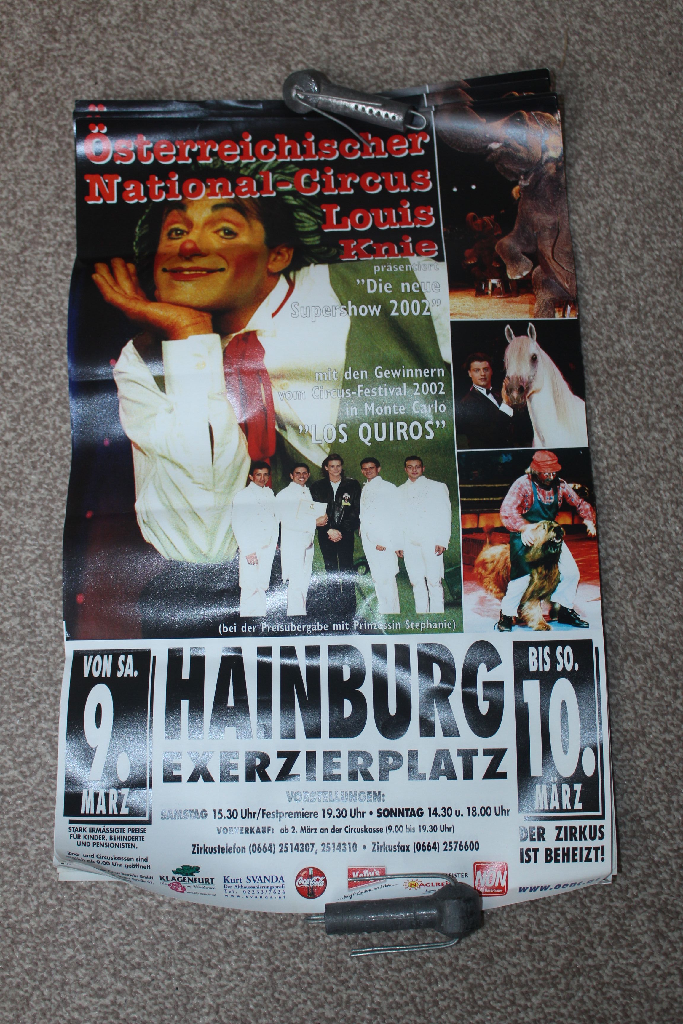 Small Circus Knie Poster