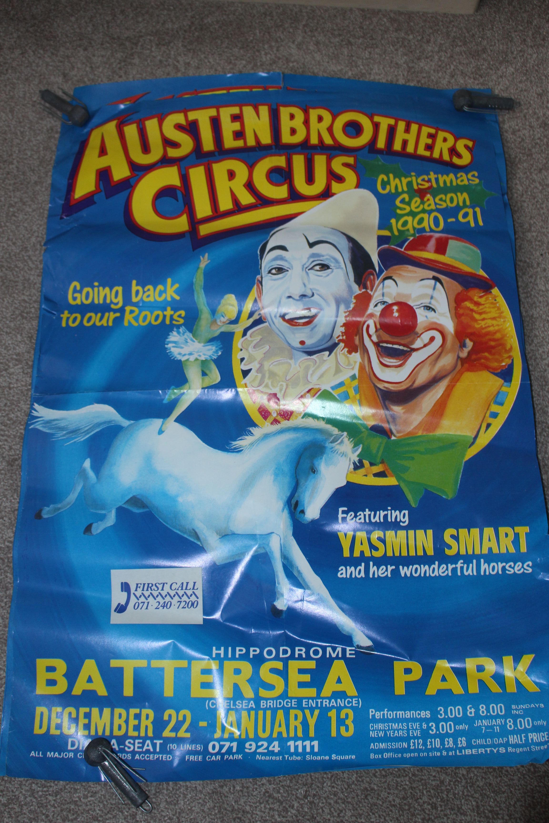 10 austen Brothers Circus posters
