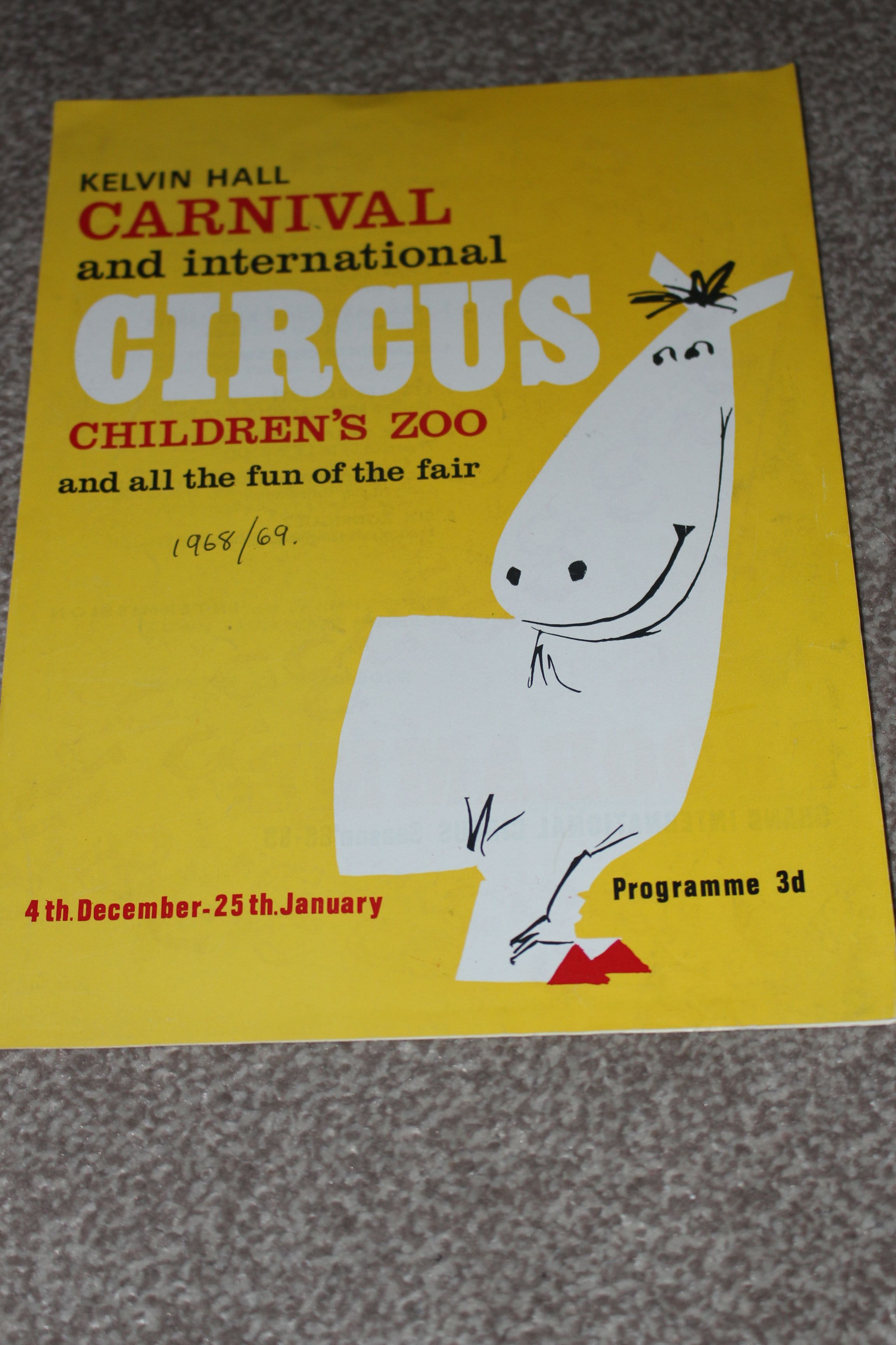 Circus flyer