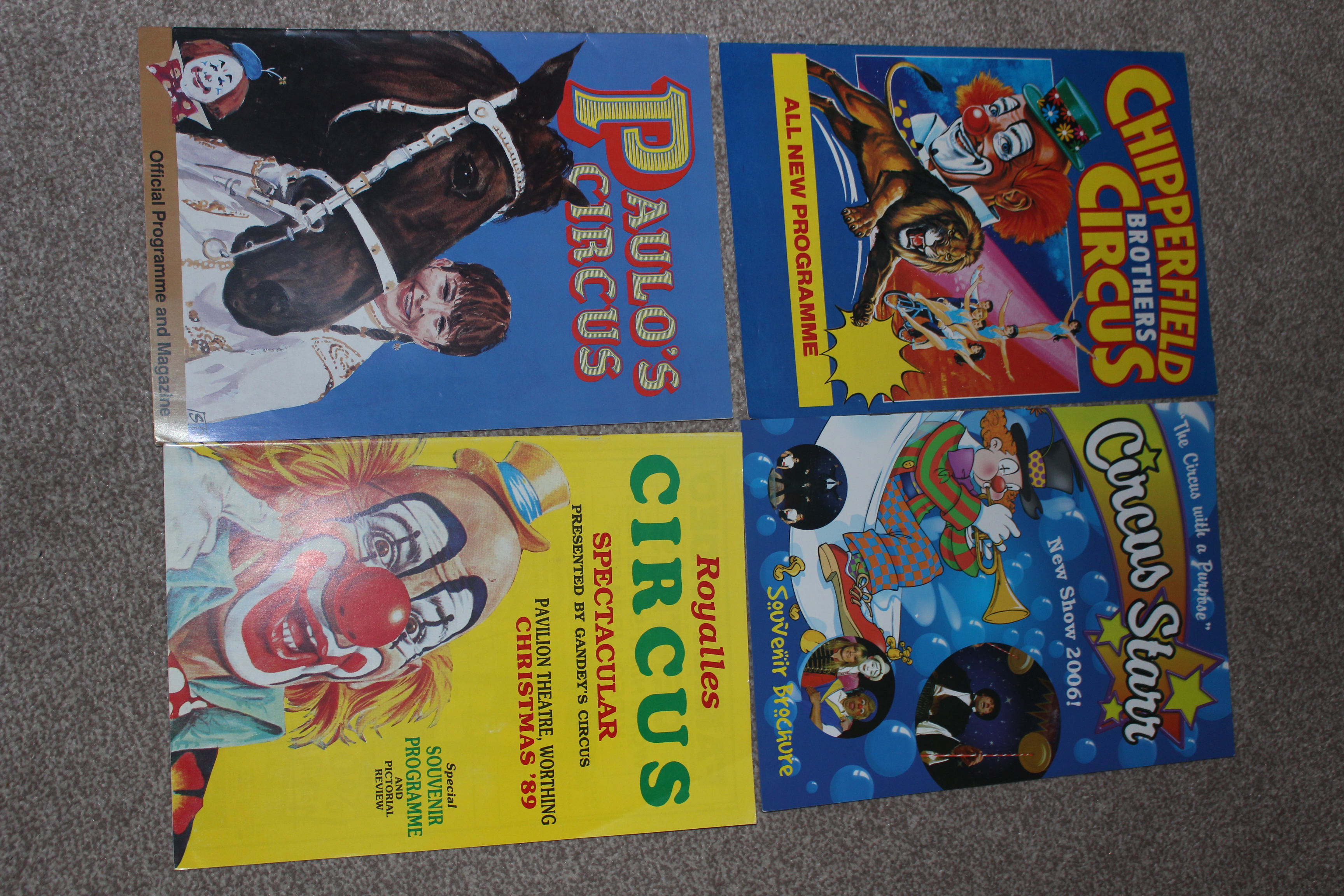 4 Circus programme