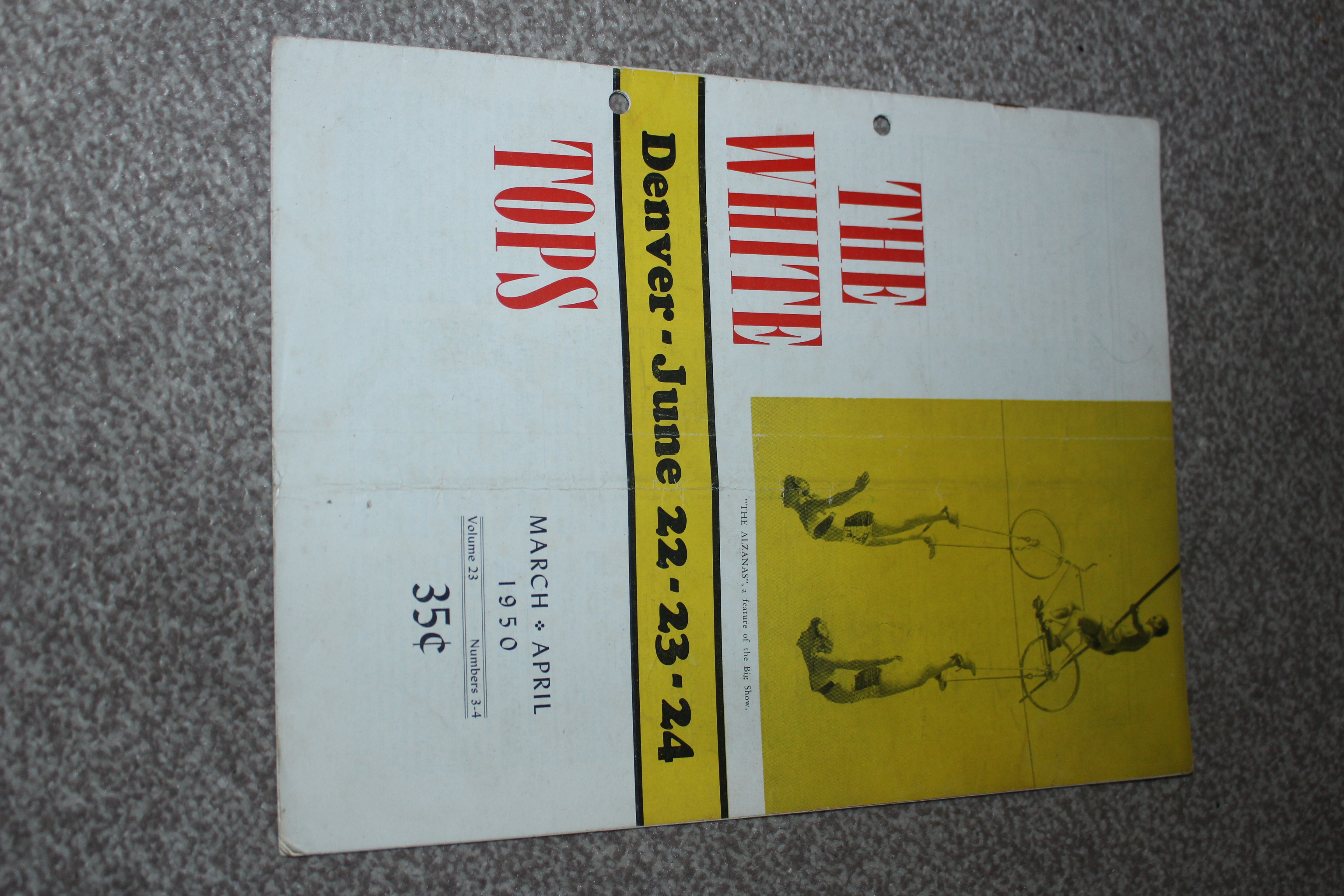 Circus programme