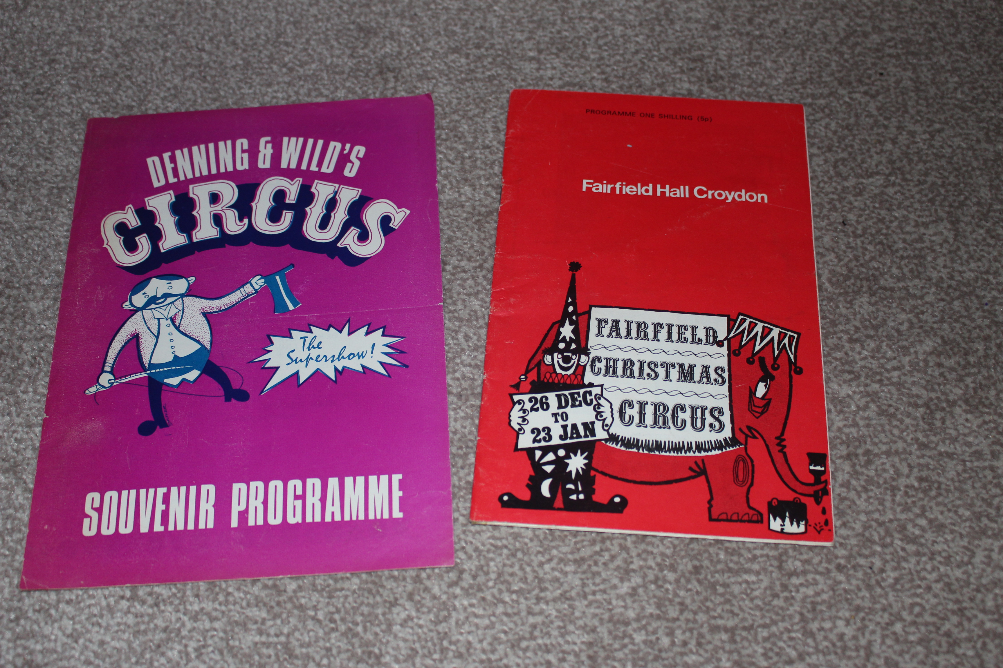 Circus programme