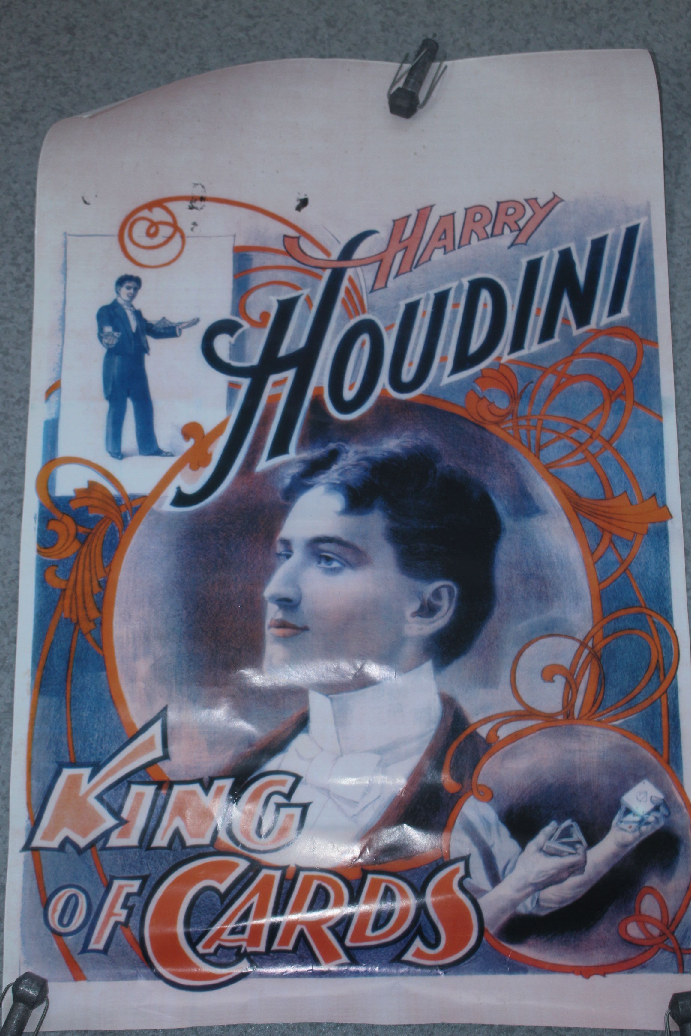 Houdini reproduction poster
