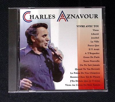 Charles Aznavour - Vivre avec toi. 1991 г. Потертости футляра, минимальные потертости диска.