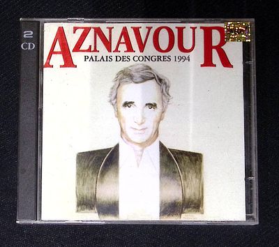 Aznavour - Palais des congres 1994. На двух дисках. Потертости футляра, небольшие потертости диска.