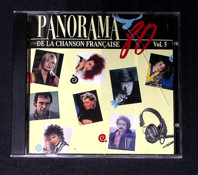 Панорама французских песен 1980-х годов. Выпуск 5. Франция, 1994 г. Потертости и трещины 