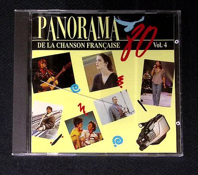 Панорама французских песен 1980-х годов. Выпуск 4. Франция, 1996 г. Потертости и трещины 