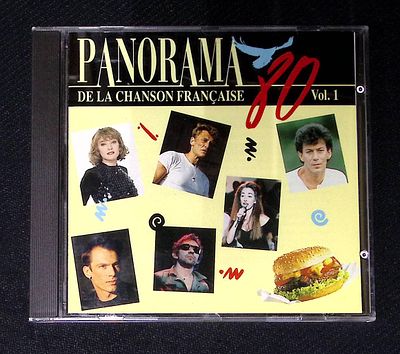Панорама французских песен 1980-х годов. Выпуск 1. Франция, 1995 г. Потертости и трещины 