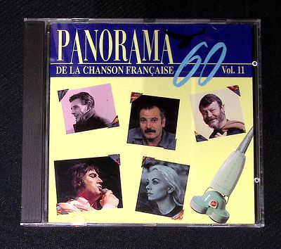 Панорама французских песен 1960-х годов. Выпуск 11. Франция, 1995 г. Потертости футляра, диск с 