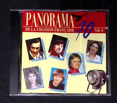 Панорама французских песен 1970-х годов. Выпуск 4. Франция, 1994 г. Потертости и трещины 