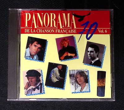 Панорама французских песен 1970-х годов. Выпуск 6. Франция, 1996 г. Потертости и трещины 