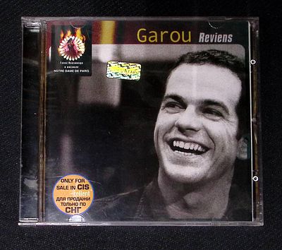 Garou - Reviens. Только для продажи по СНГ. Потертости футляра, минимальные потертости диска.