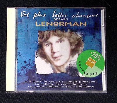 Gerard Lenorman. . 1994 г. Потертости футляра, диск новый.