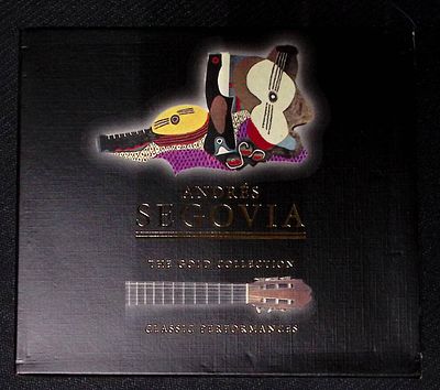 Andres Segovia. Золотая коллекция. На двух дисках. Потертости футляра, диски новые.