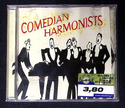 Comedian harmonists. Франция. Потертости футляра, минимальные загрязнения диска.
