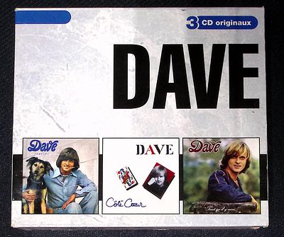Dave. Набор из трех дисков. Франция. Диски новые, футляр с потертостями и небольшими надрывами.