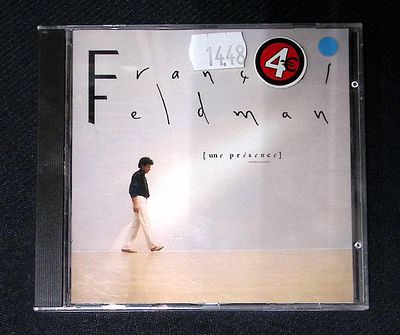 Francois Feldman - Une presence. Франция. Небольшие потертости футляра и диска.