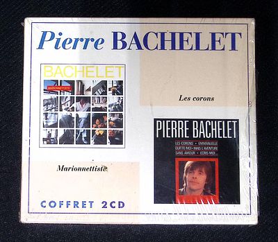 Pierre Bachelet. 2 диска. Marionnetiste, Les corons. Франция. Потертости футляров, мелкие 